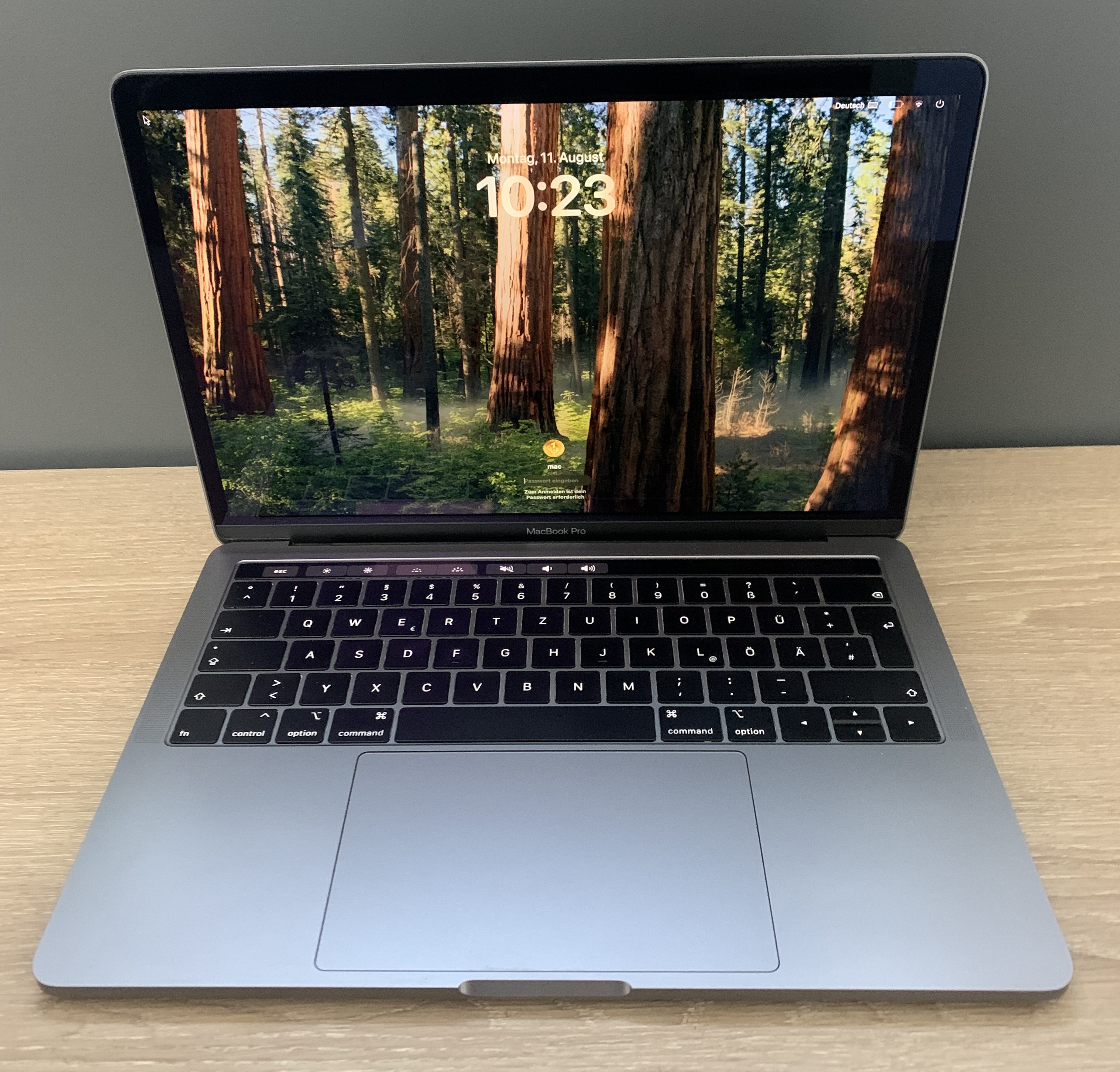 MacBook Pro  A1989 13.3" Touchbar i5-8279U 16GB 256GB NVMe Iris 655 mac B-Ware52