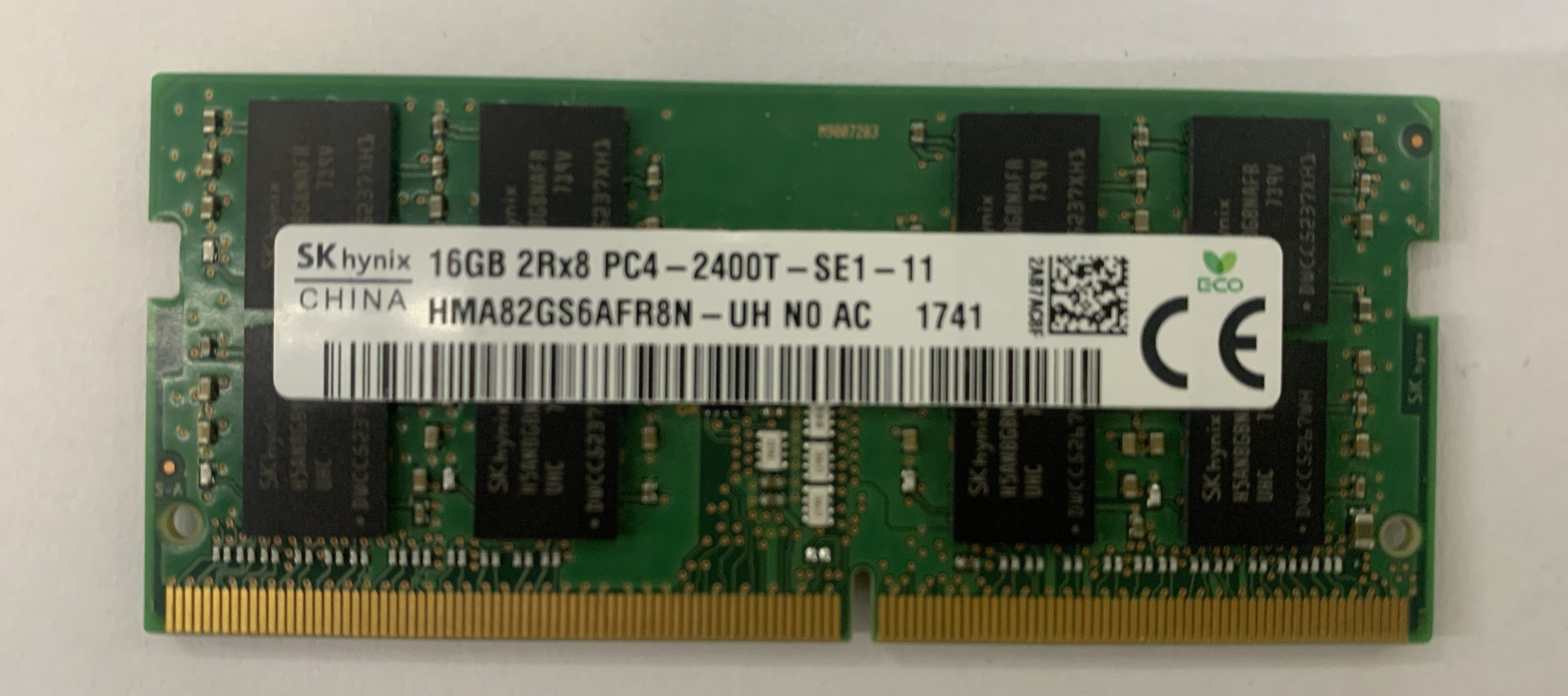 SK hynix 16GB DDR4 RAM 2Rx8 PC4-2400T HMA82GS6AFR8N-UH für Notebook Nr.8