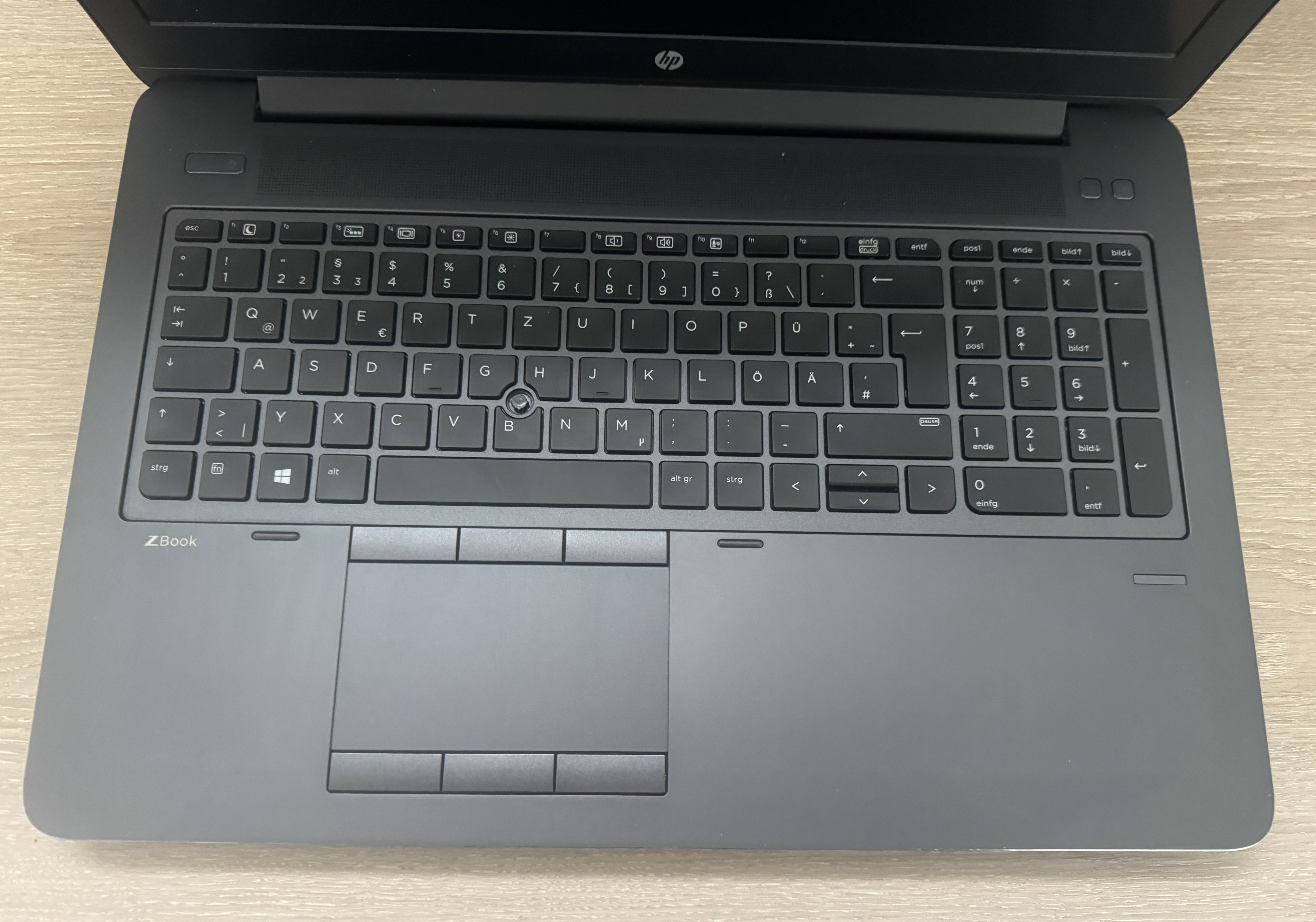 HP ZBook 15 G3 i7-6820HQ 2,7GHz 16GB DDR M2000M 4GB CAM ohne HDD B-Ware14