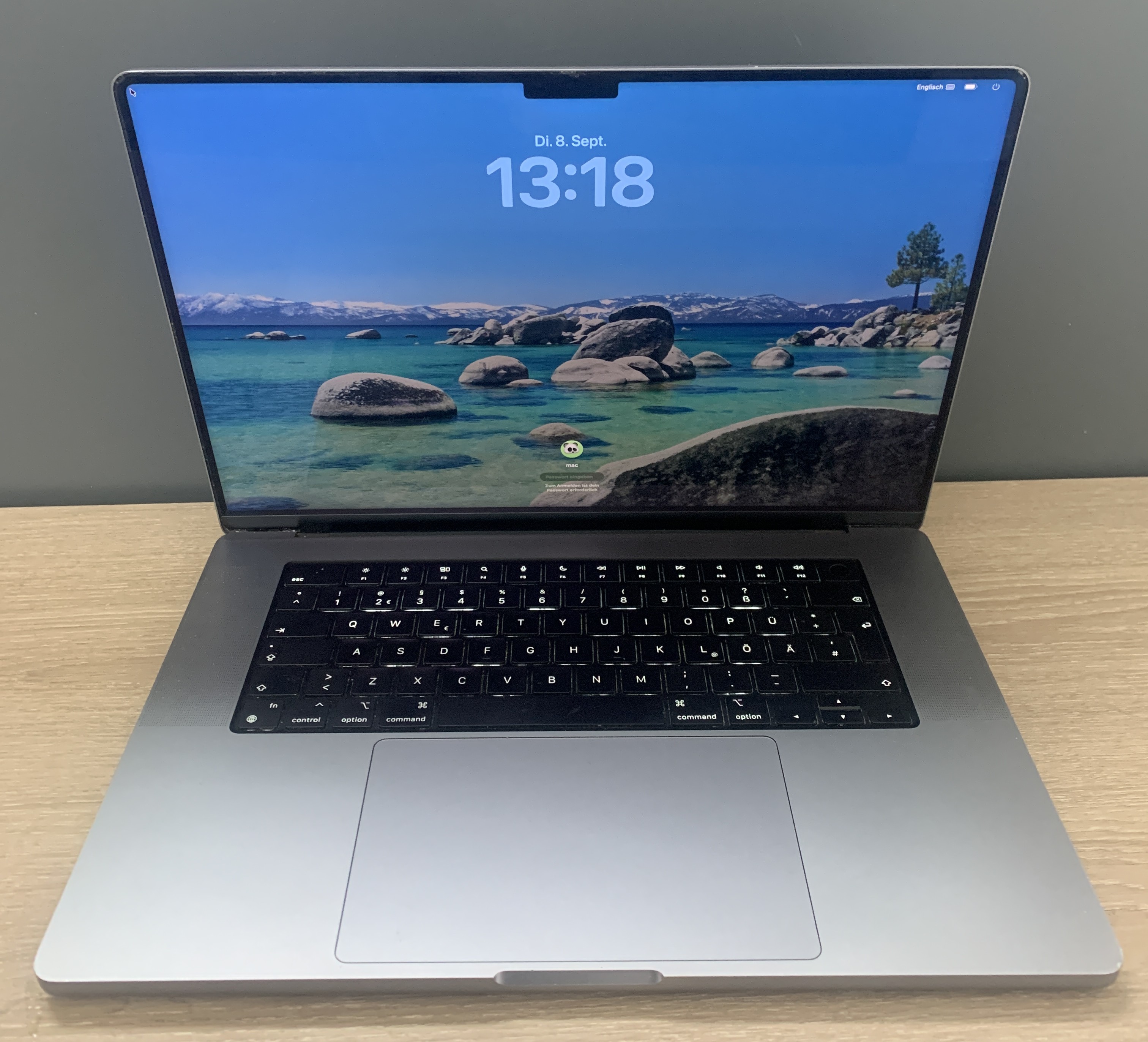 MacBook Pro A2485 16"  M1 Pro 10 CPU/ 16GPU 16GB RAM 512GB NVMe macOS B-Ware2