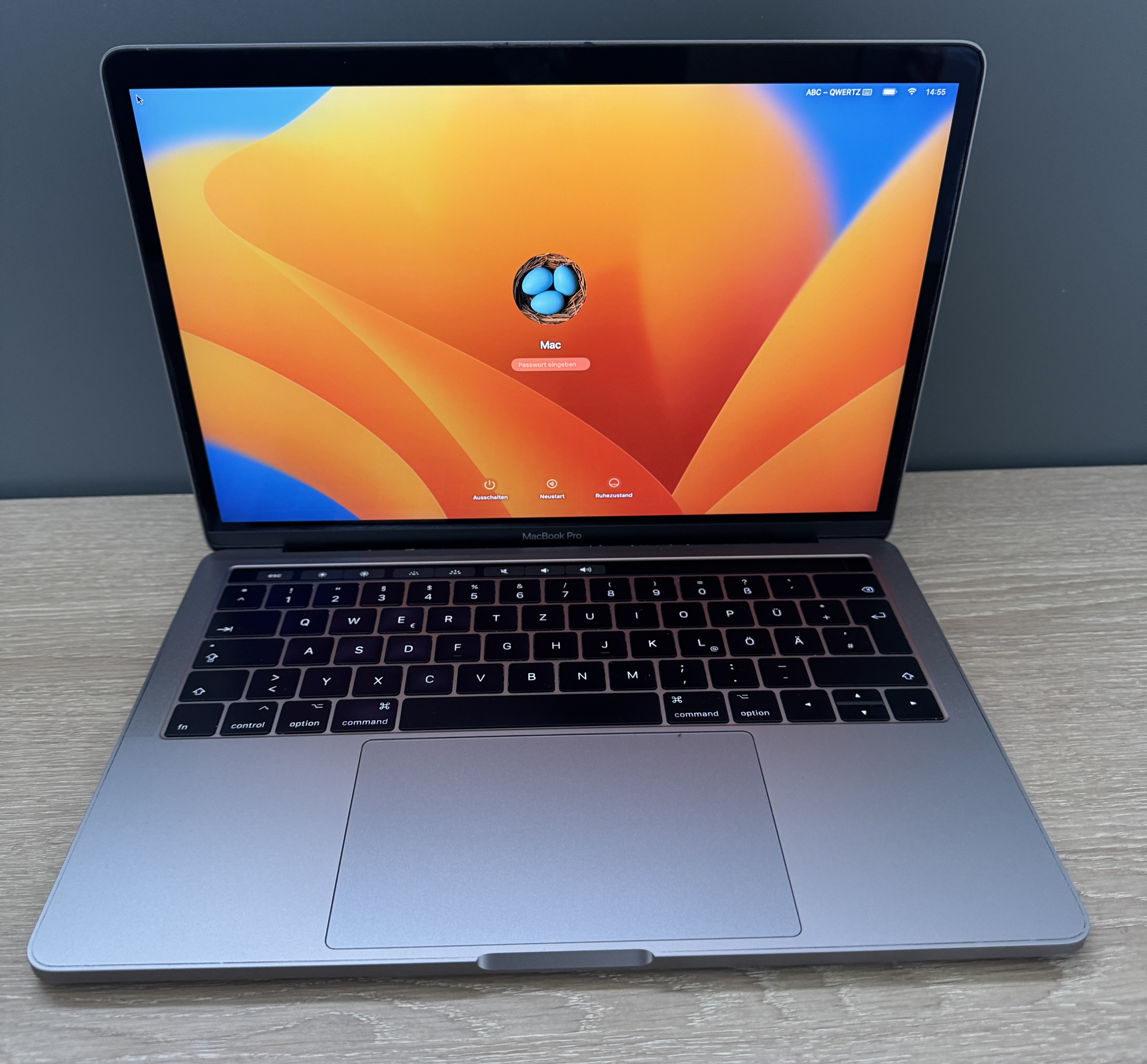 MacBook Pro A1706 13"  i5-7267U 16GB DDR 512GB NVMe Iris Plus 640 macOS B-Ware17