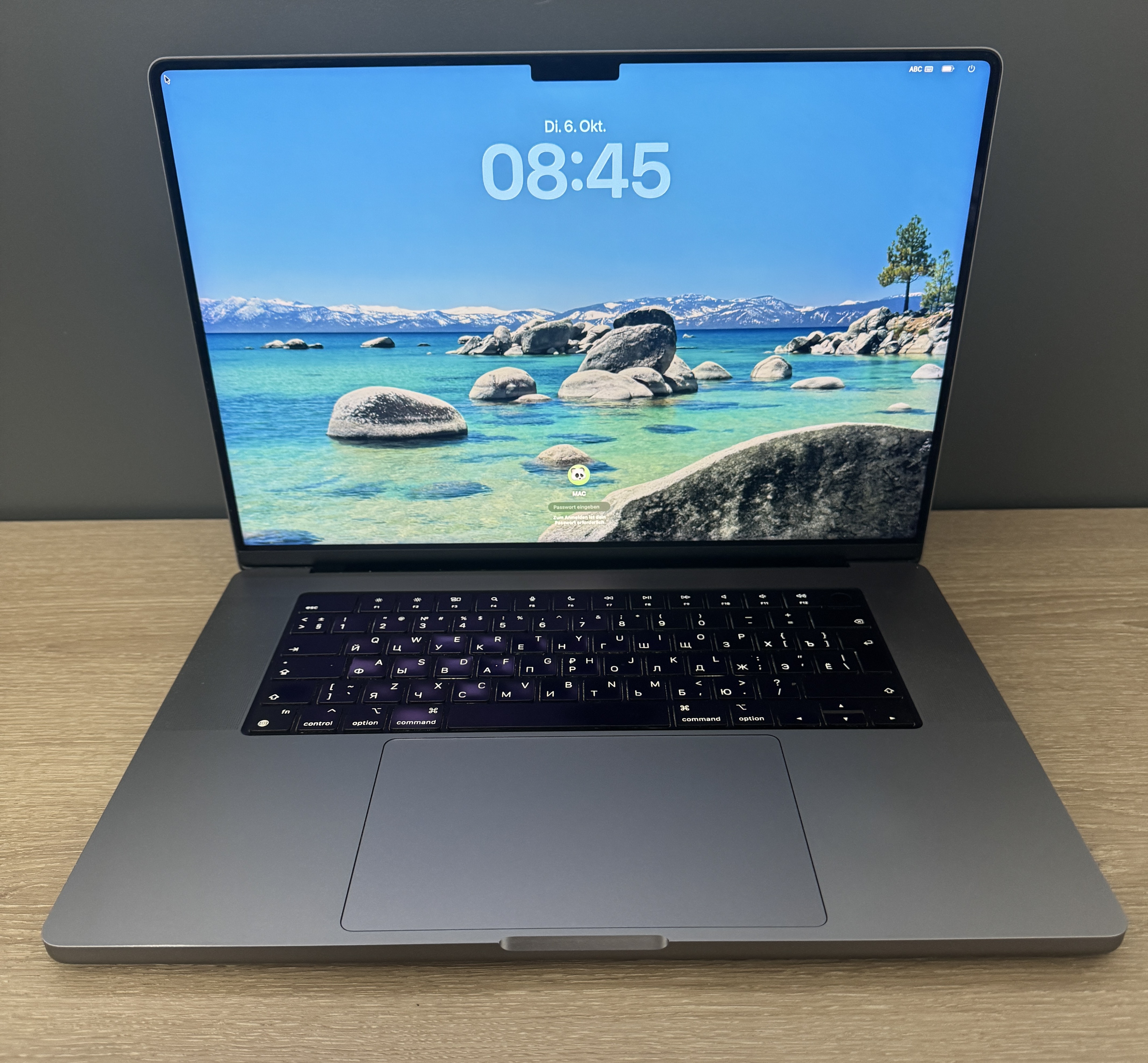 MacBook Pro A2485 16"  M1 Pro 10 CPU/ 16GPU 16GB RAM 1TB NVMe macOS B-Ware4