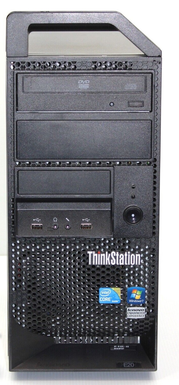 Lenovo Thinkstation E20 Core i5-660 2x3.33Ghz 8GB DDR 250GB HDD NVS 295 DVD