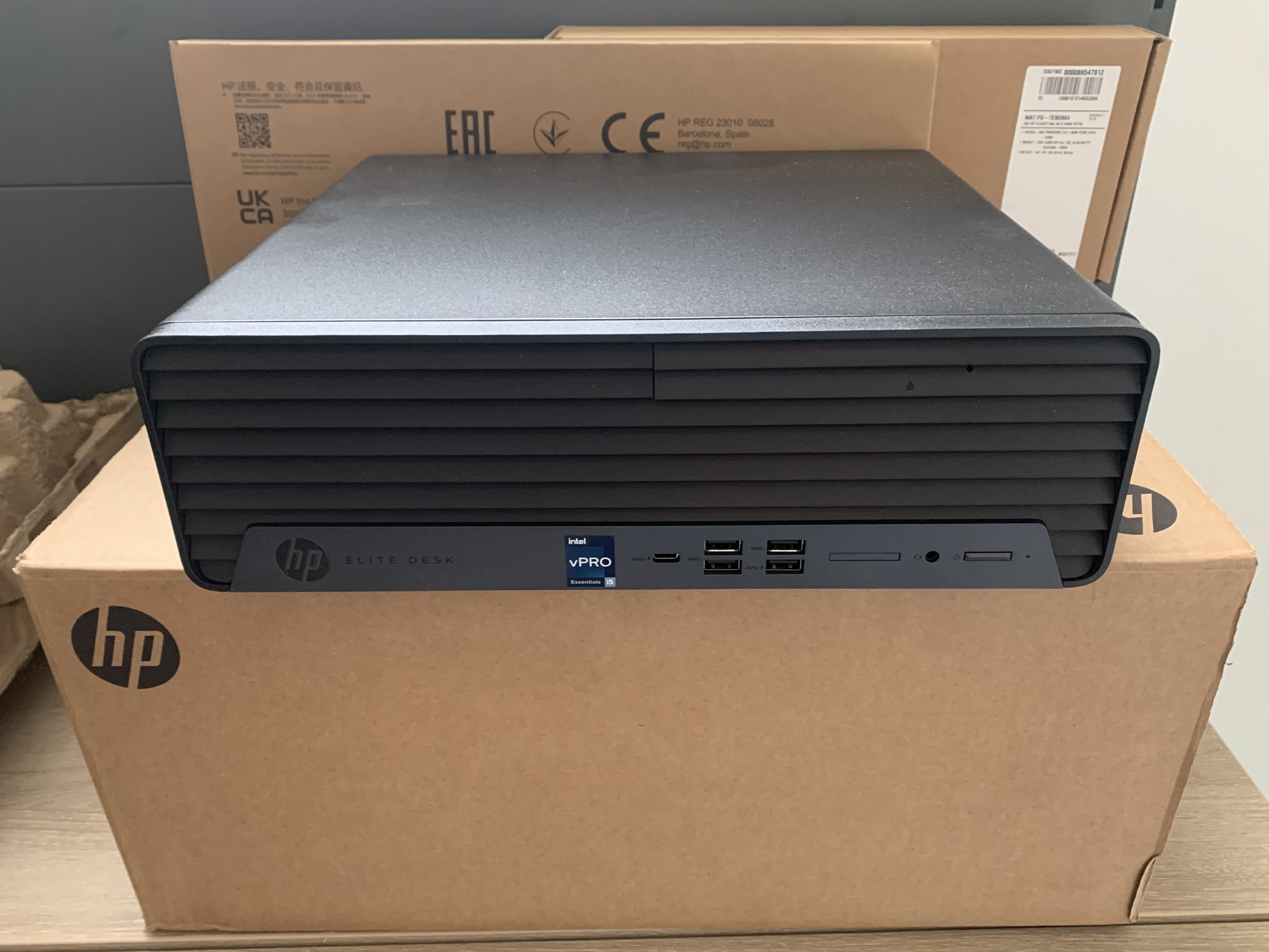 HP Elite SFF 600 G9 i5-13500T VPro 32GB DDR 512GB NVMe UHD Graphics 770 W11 Neu