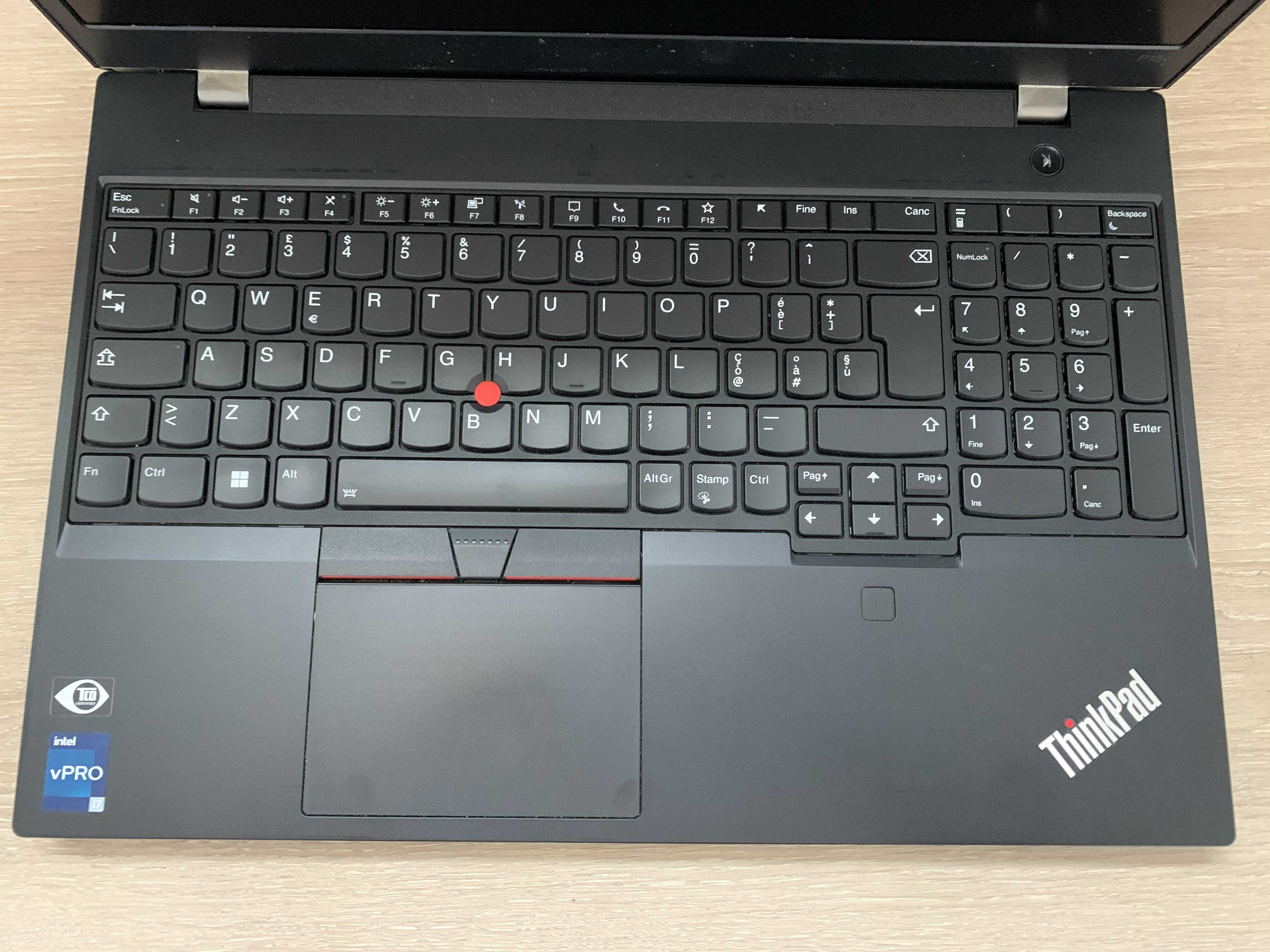 Thinkpad P15v G3 i7-12800H 32GB DDR5 1TB NVMe RTX A2000 4GB CAM W11 B-Ware