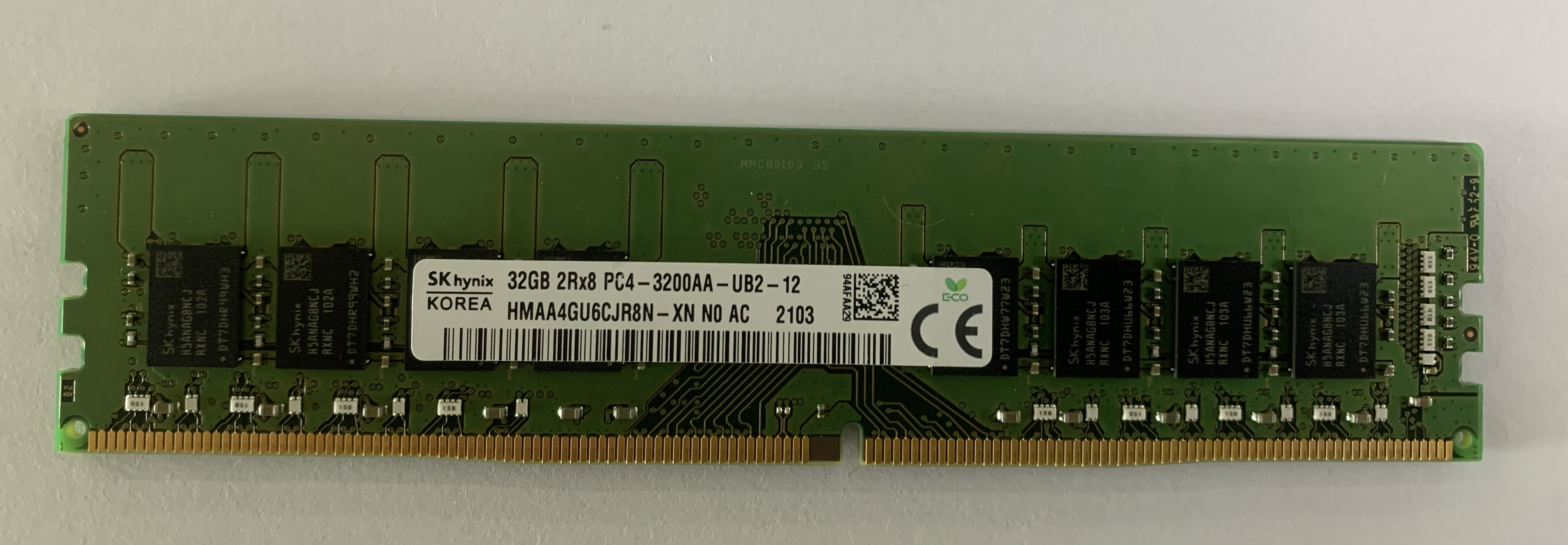 SK hynix 32GB DDR4 SDRAM 2Rx8 PC4- 3200AA HMAA4GU6CJR8N-XN für Desktop Nr.9