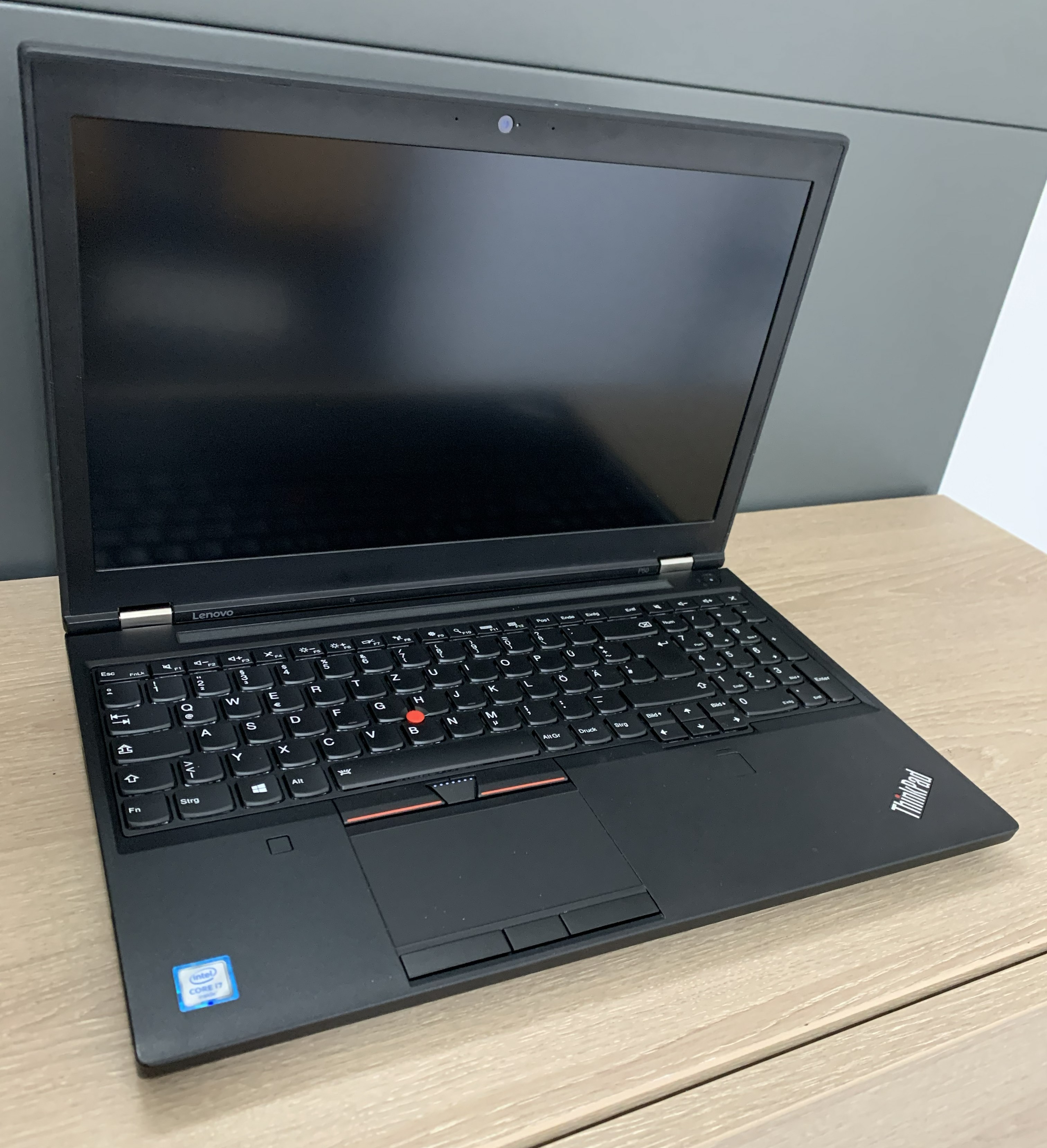 Lenovo Thinkpad P50 i7-6820HQ 16GB 512GB M.2 SSD M1000M CAM W10  C-Ware3