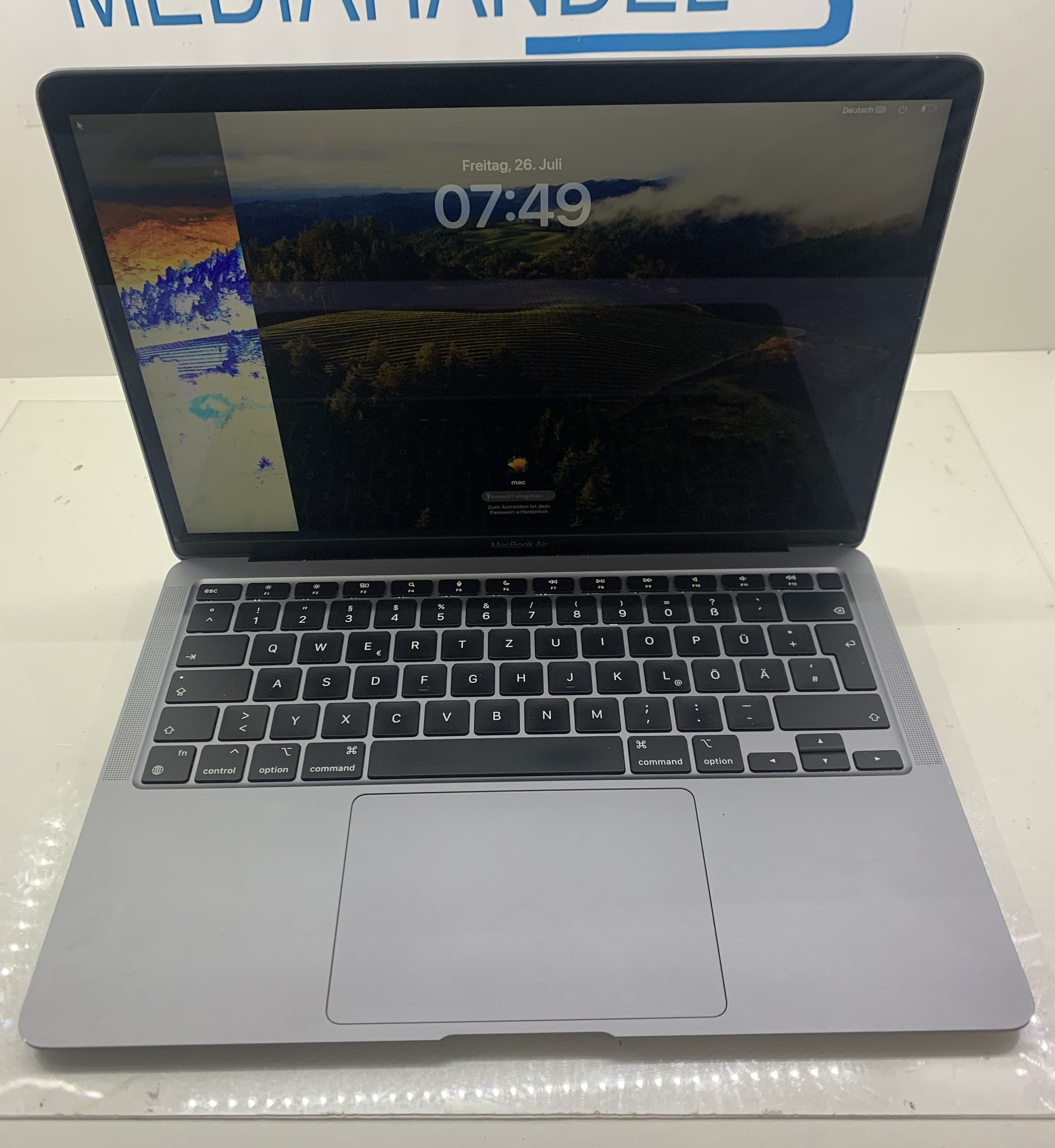 MacBook Air A2337 13.3" M1 8 CPU/7 GPU 3.2GHz 16GB DDR 256GB NVMe CAM macOS C41