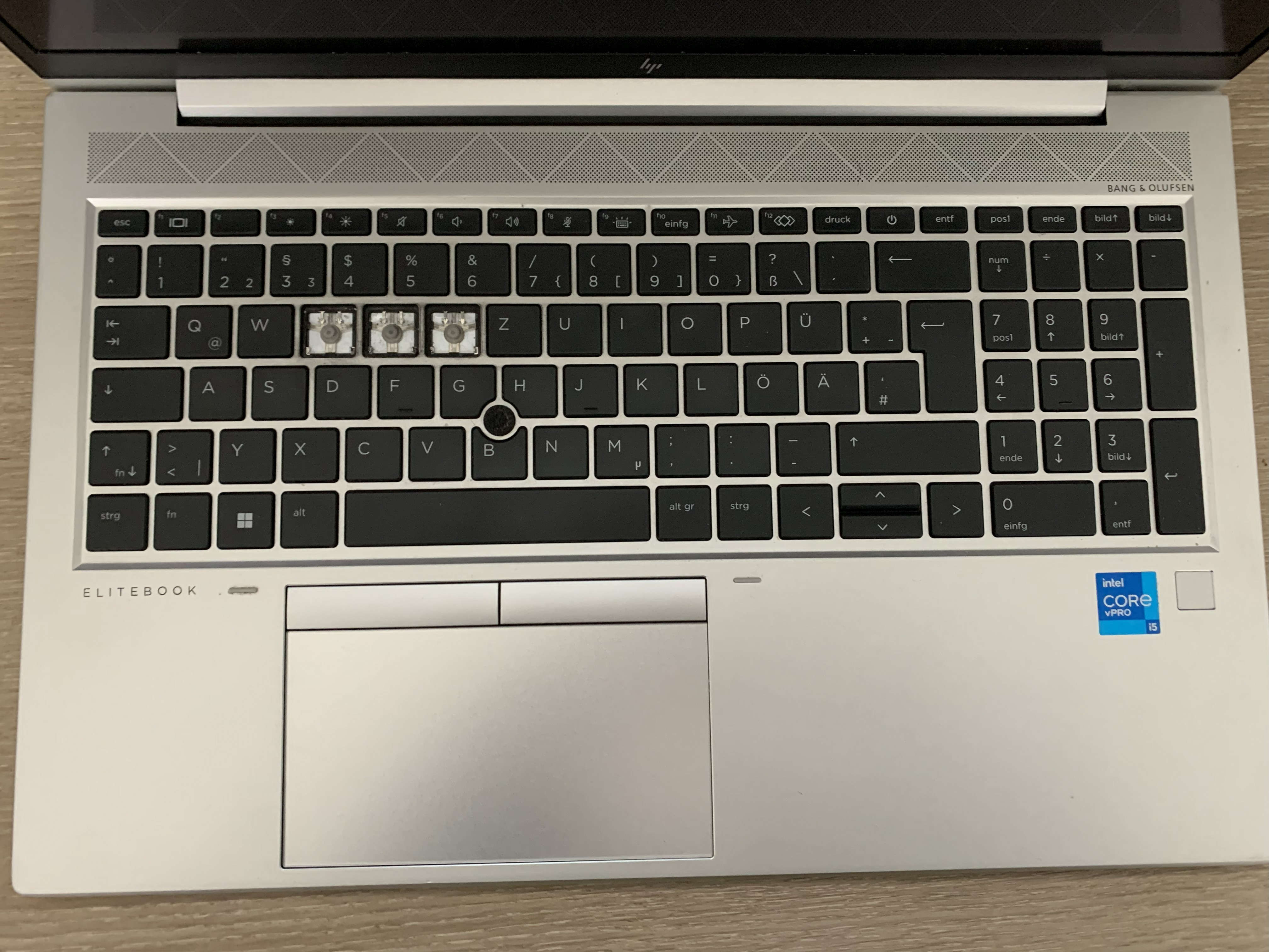 HP Elitebook 850 G8 Touch i5-1145G7 16GB 256GB M.2 SSD Iris Xe  CAM W11 B-Ware10