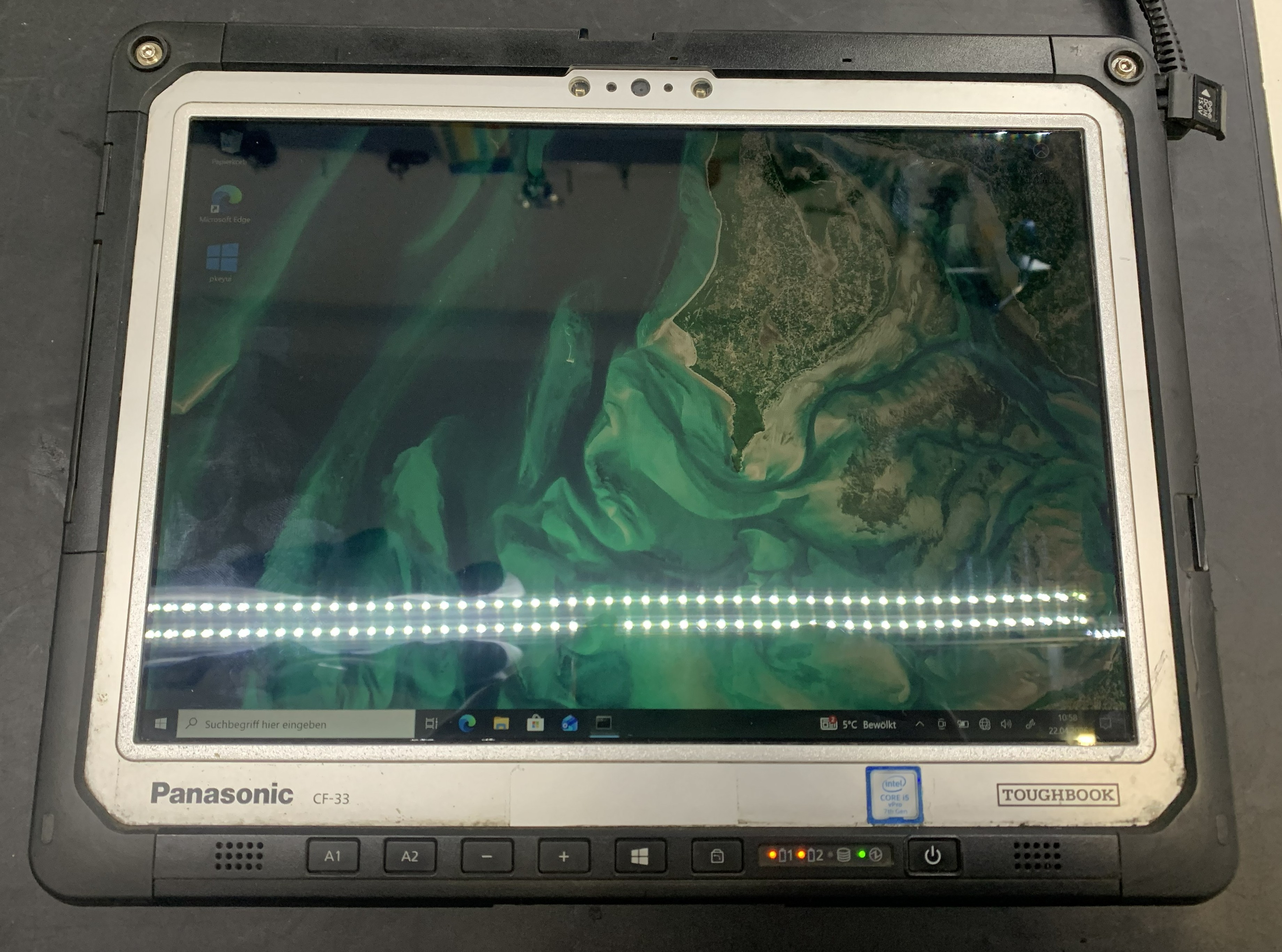 Panasonic Toughbook CF-33 Touch 12" i5-7300U 8GB DDR 256GB M.2 SSD W10 C-Ware5