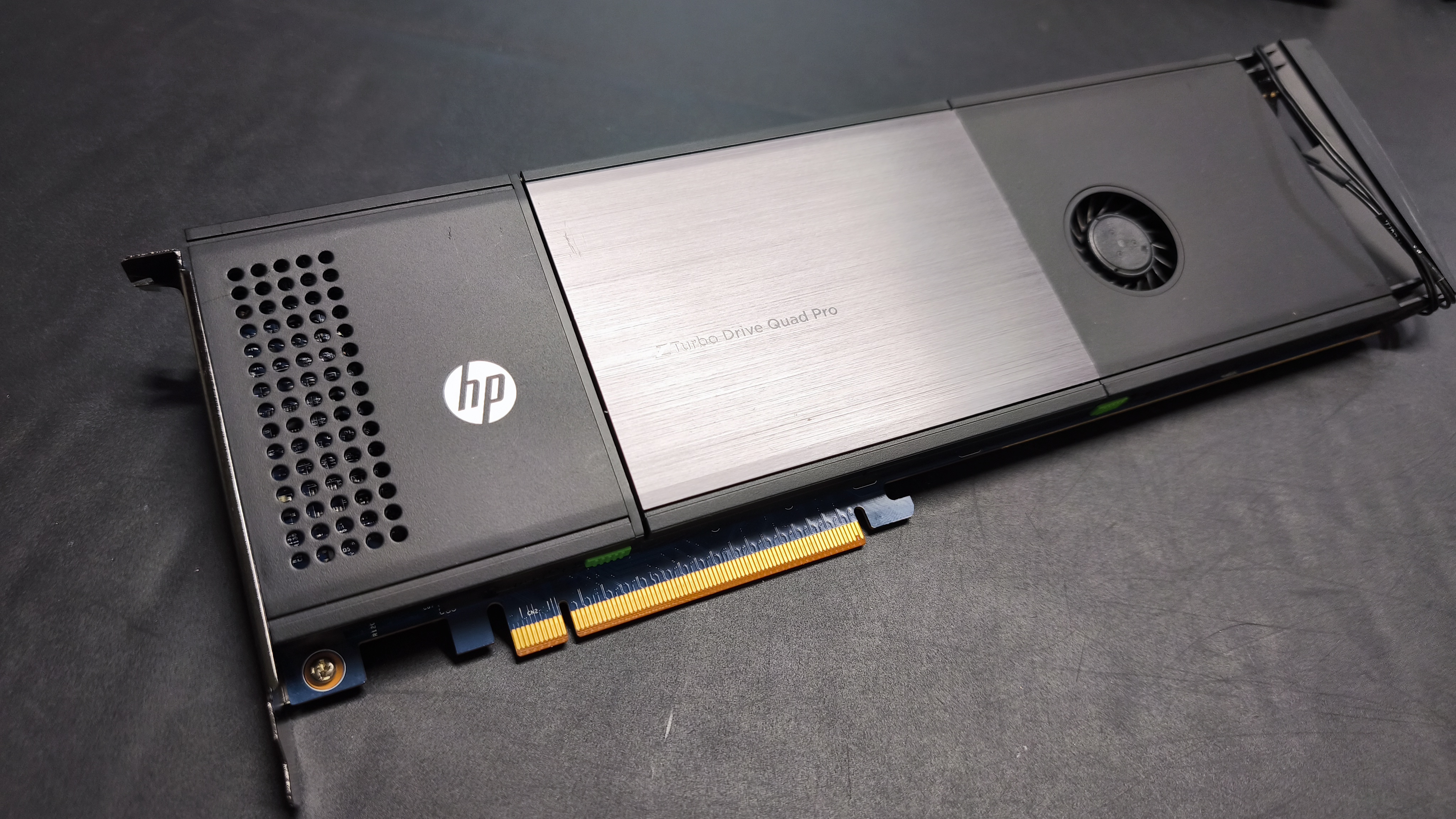 HP Z Turbo Drive Quad Pro M.2 SSD PCIe Adapter PCI Express 3.0 x4