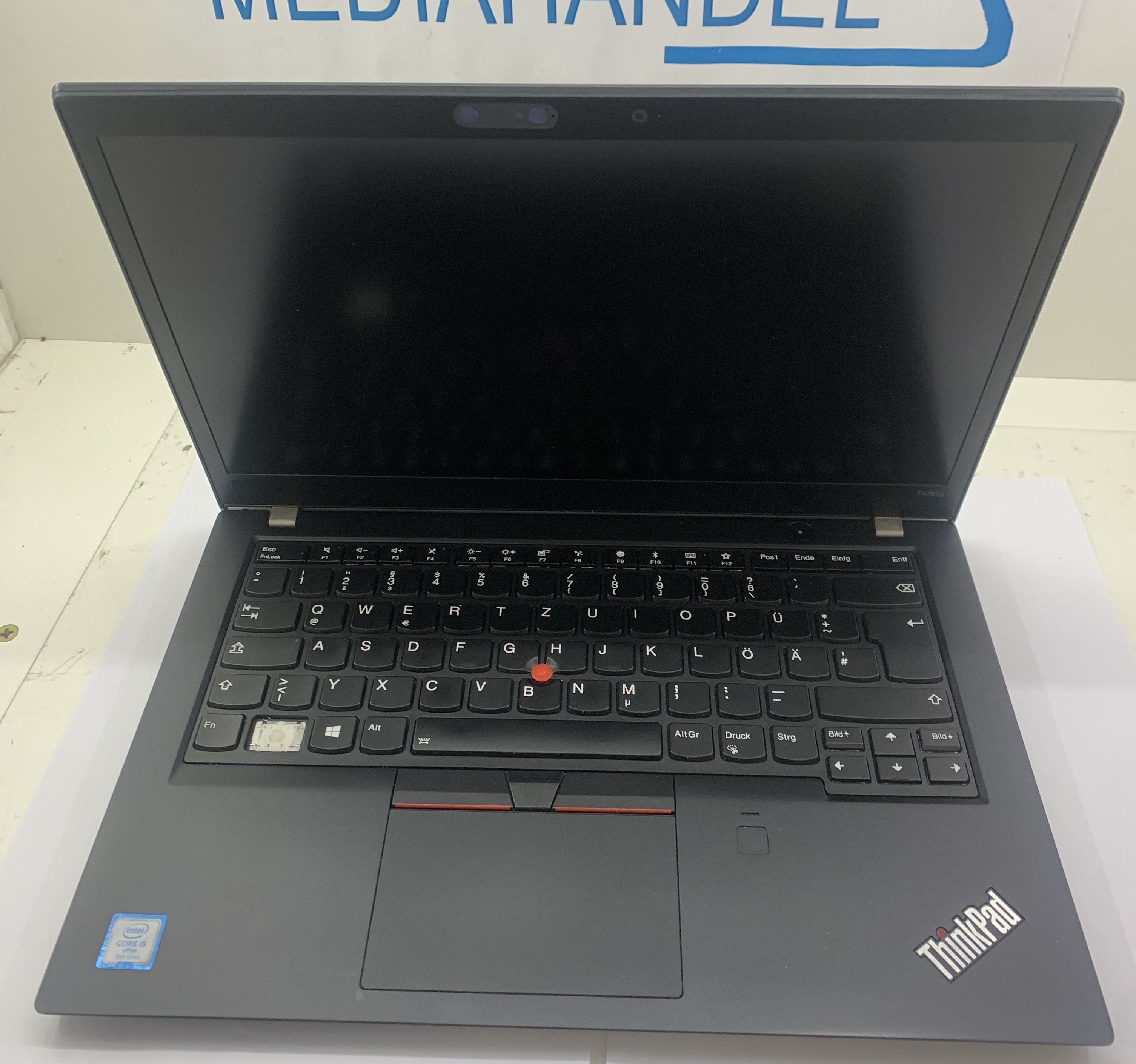 Lenovo ThinkPad T480s i5-8350U 8GB DDR 500GB M.2 SSD Full HD CAM W11 B-Ware5