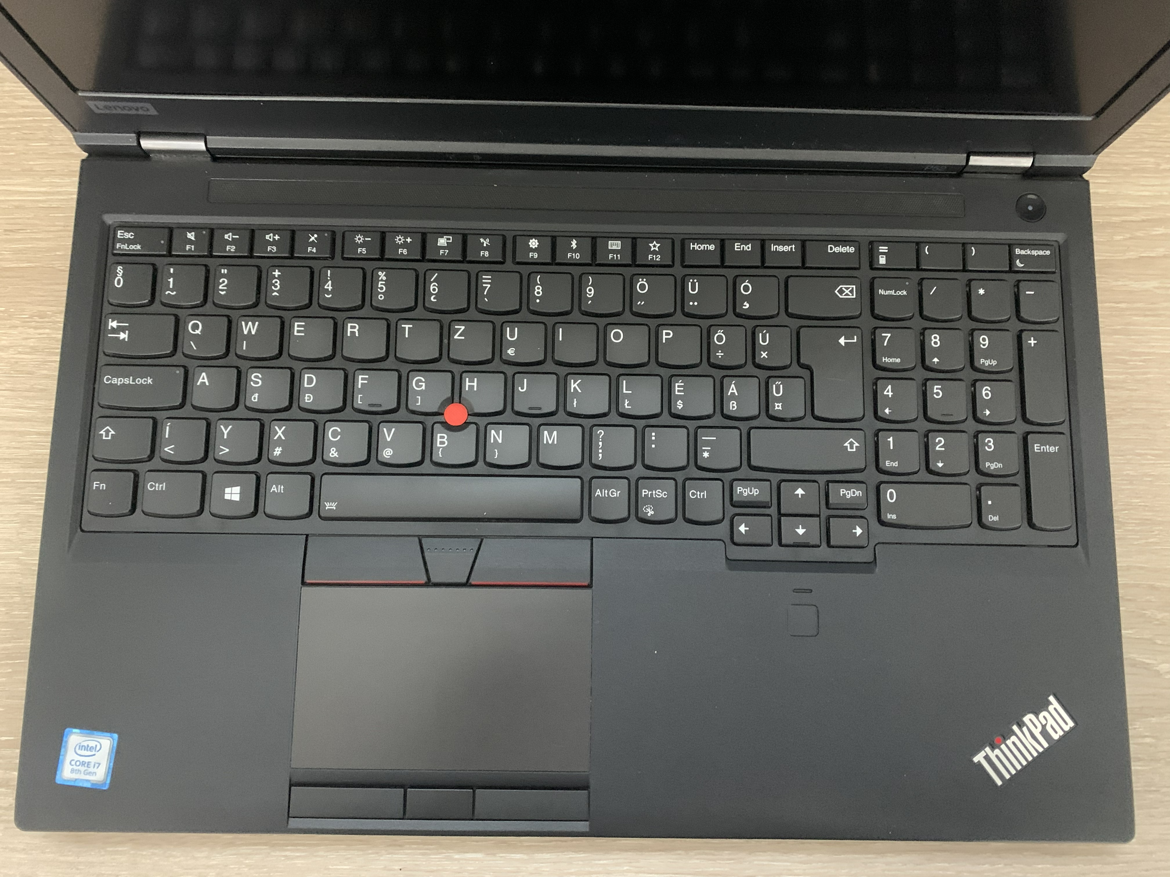 Lenovo Thinkpad P52 i7-8750H 32GB DDR 512GB M.2 SSD P1000 4GB CAM W11 B-Ware8