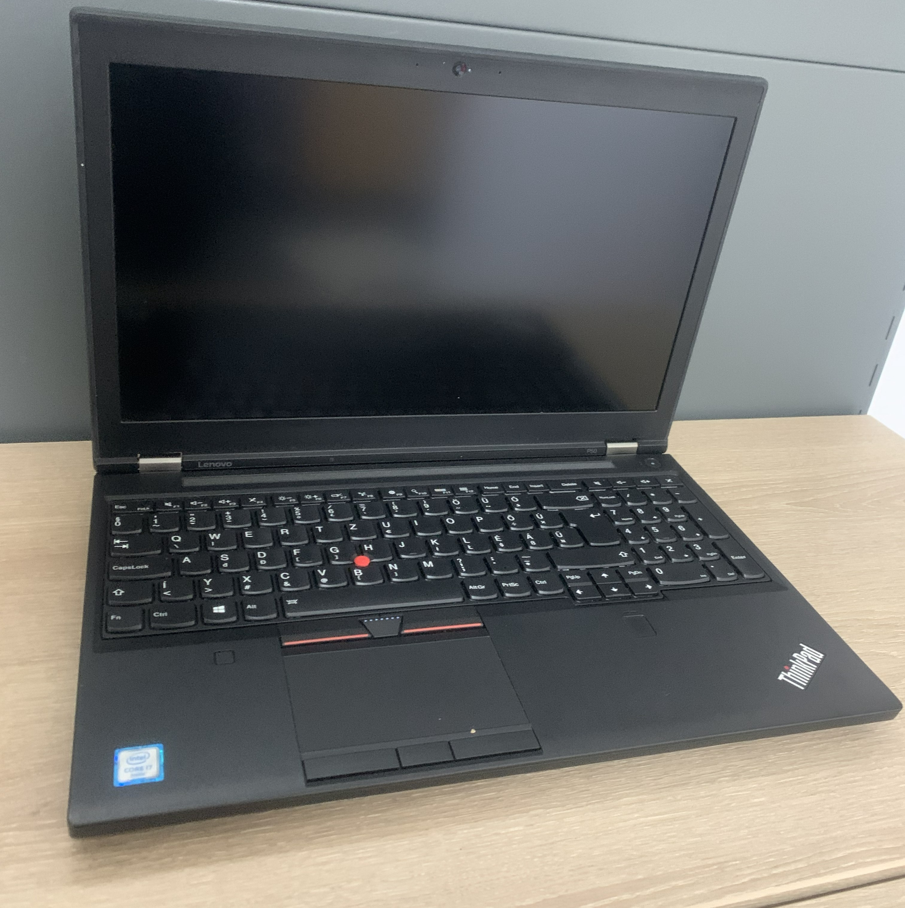 Lenovo Thinkpad P50 i7-6700HQ 32GB DDR 512GB M.2 SSD M1000M CAM W10 A-Ware1