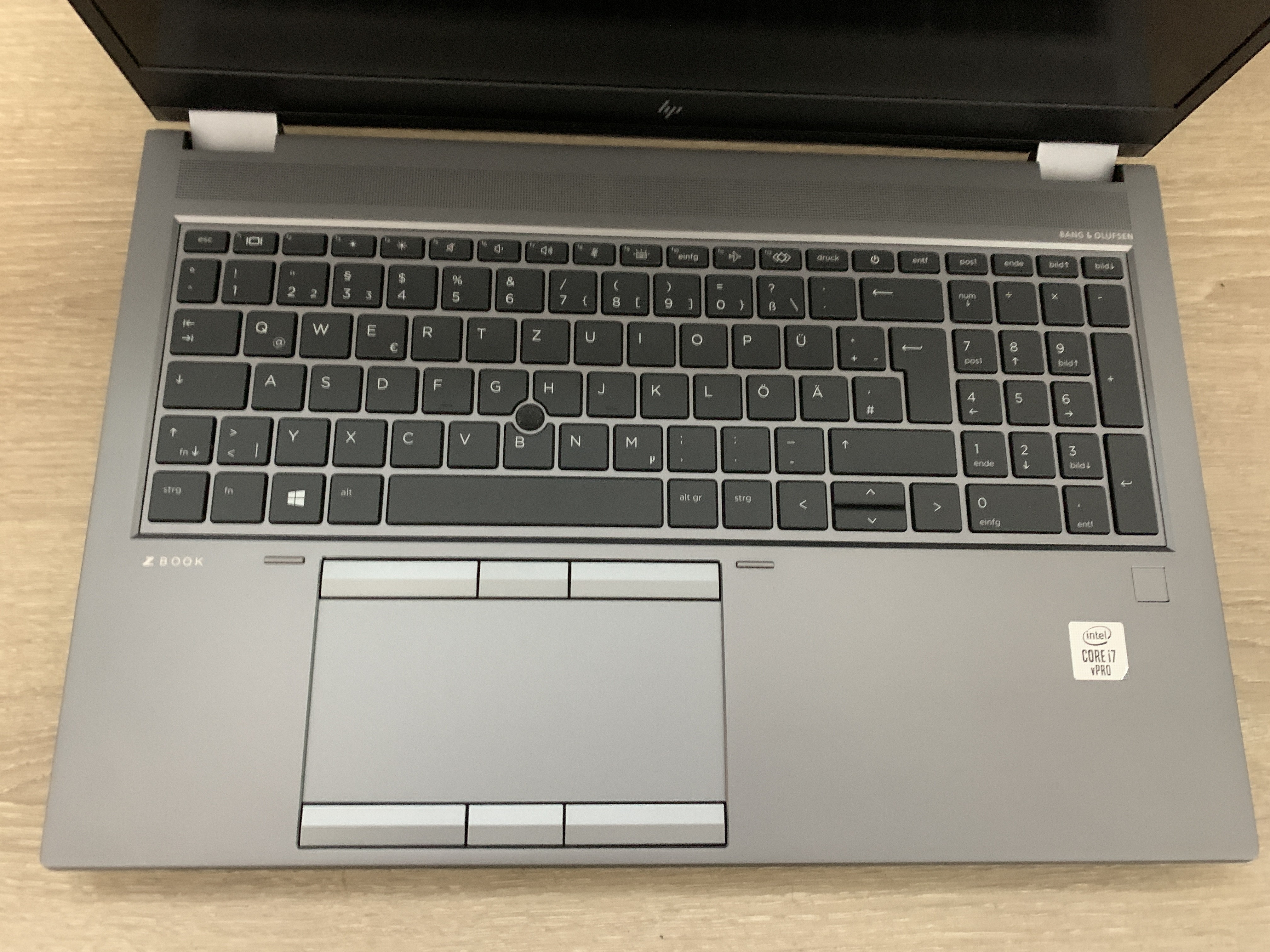 HP ZBook Fury 15 G7 i7-10850H vPro 32GB 512GB M.2 SSD T2000 4GB CAM W11 A-Ware8