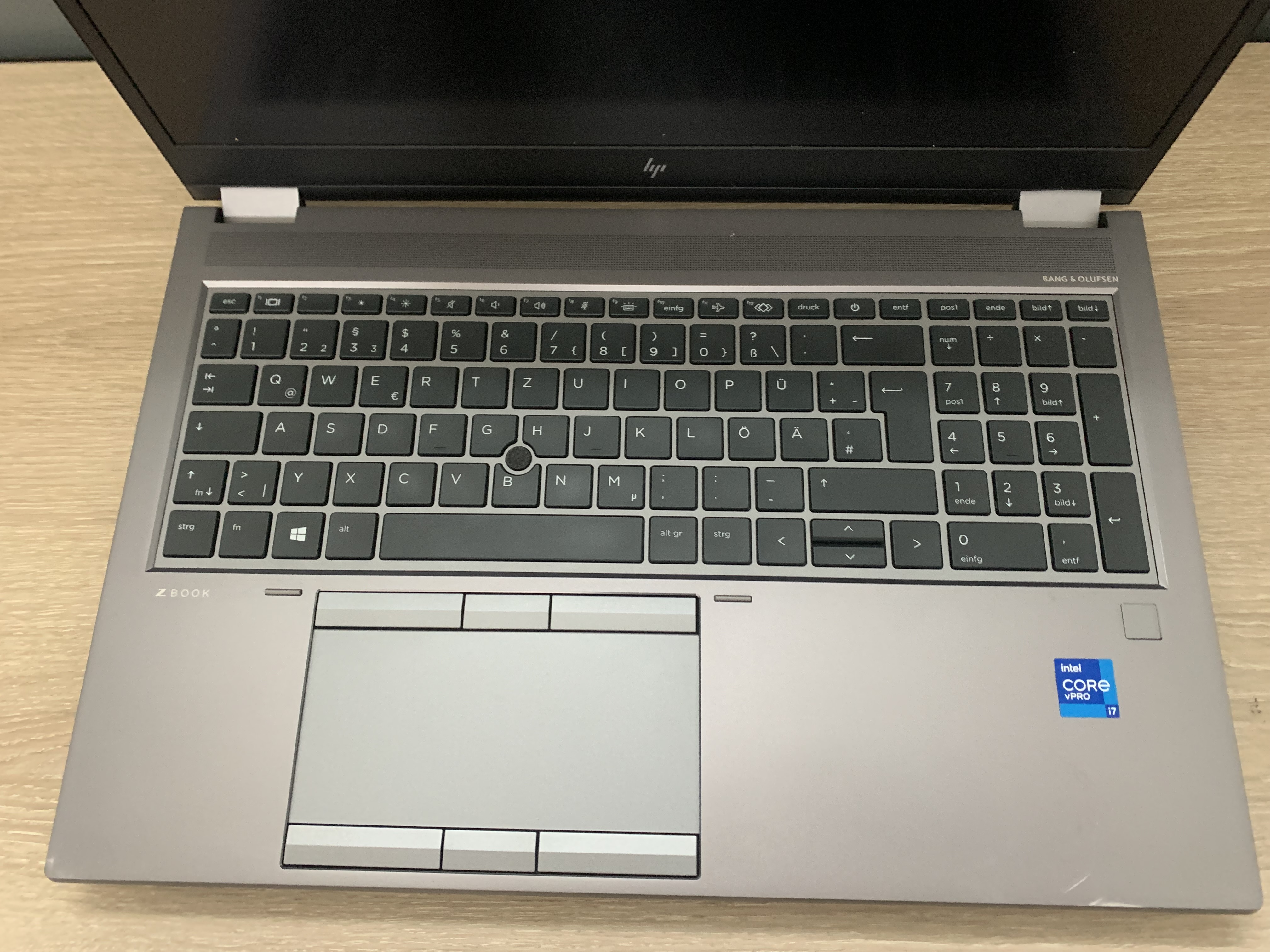 HP ZBook Fury 15,6 G8 i7-11850H 32GB 512GB M.2 SSD RTX A2000 4GB CAM W11 B-Ware