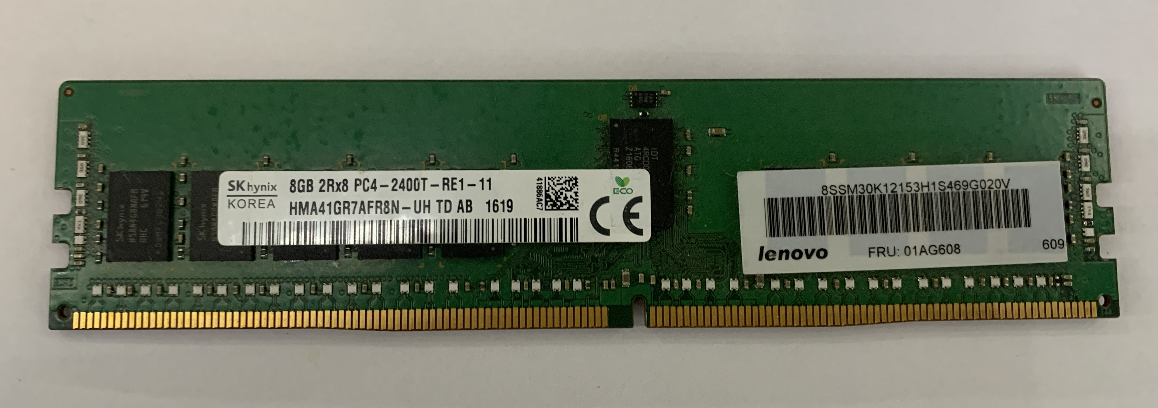 SK hynix 8GB DDR4 RAM 2Rx8 PC4-2400T-RE1-11 HMA41GR7AFR8N für Desktop Nr.11