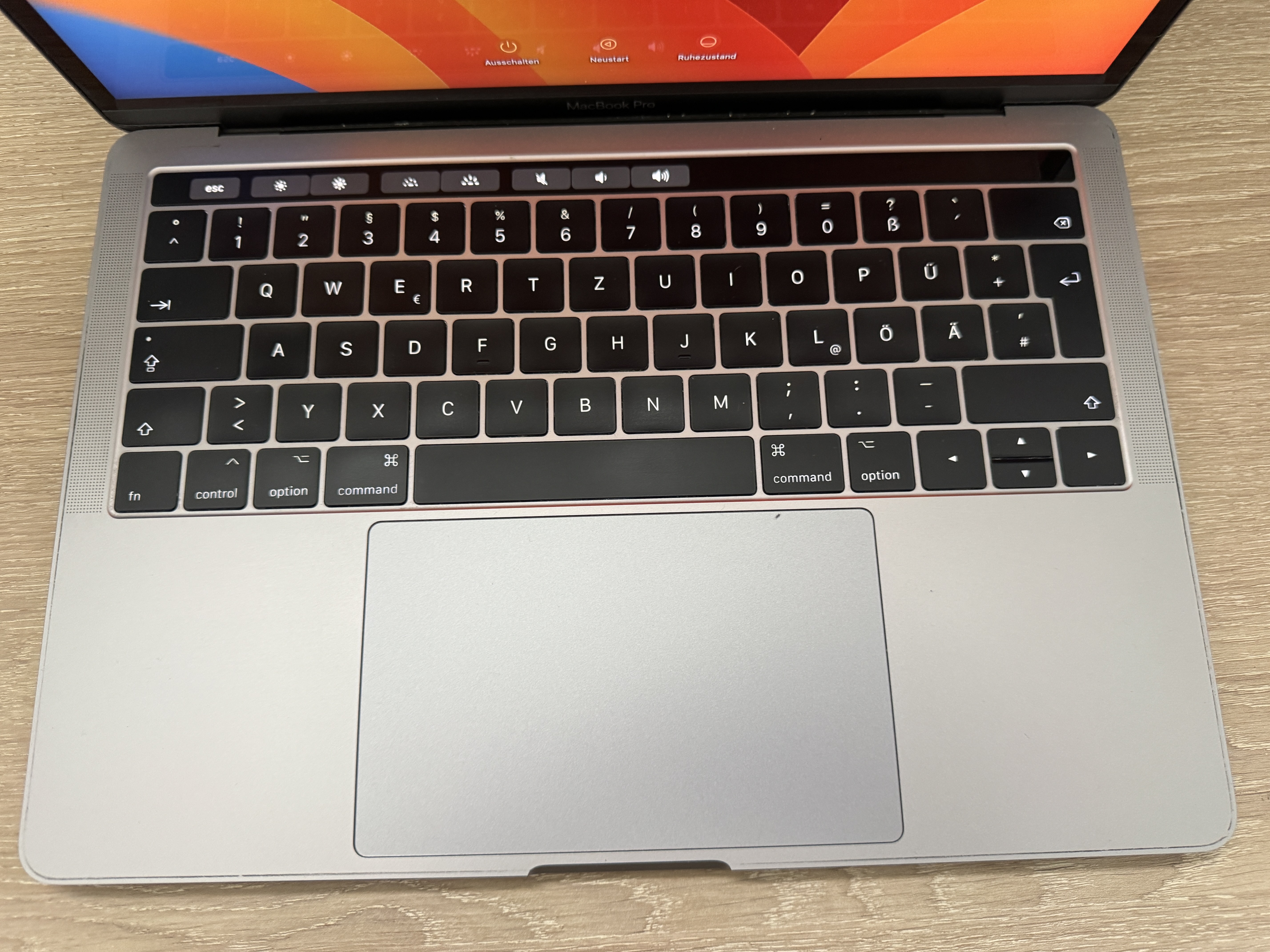 MacBook Pro A1706 13"  i5-7267U 16GB DDR 512GB NVMe Iris Plus 640 macOS B-Ware17
