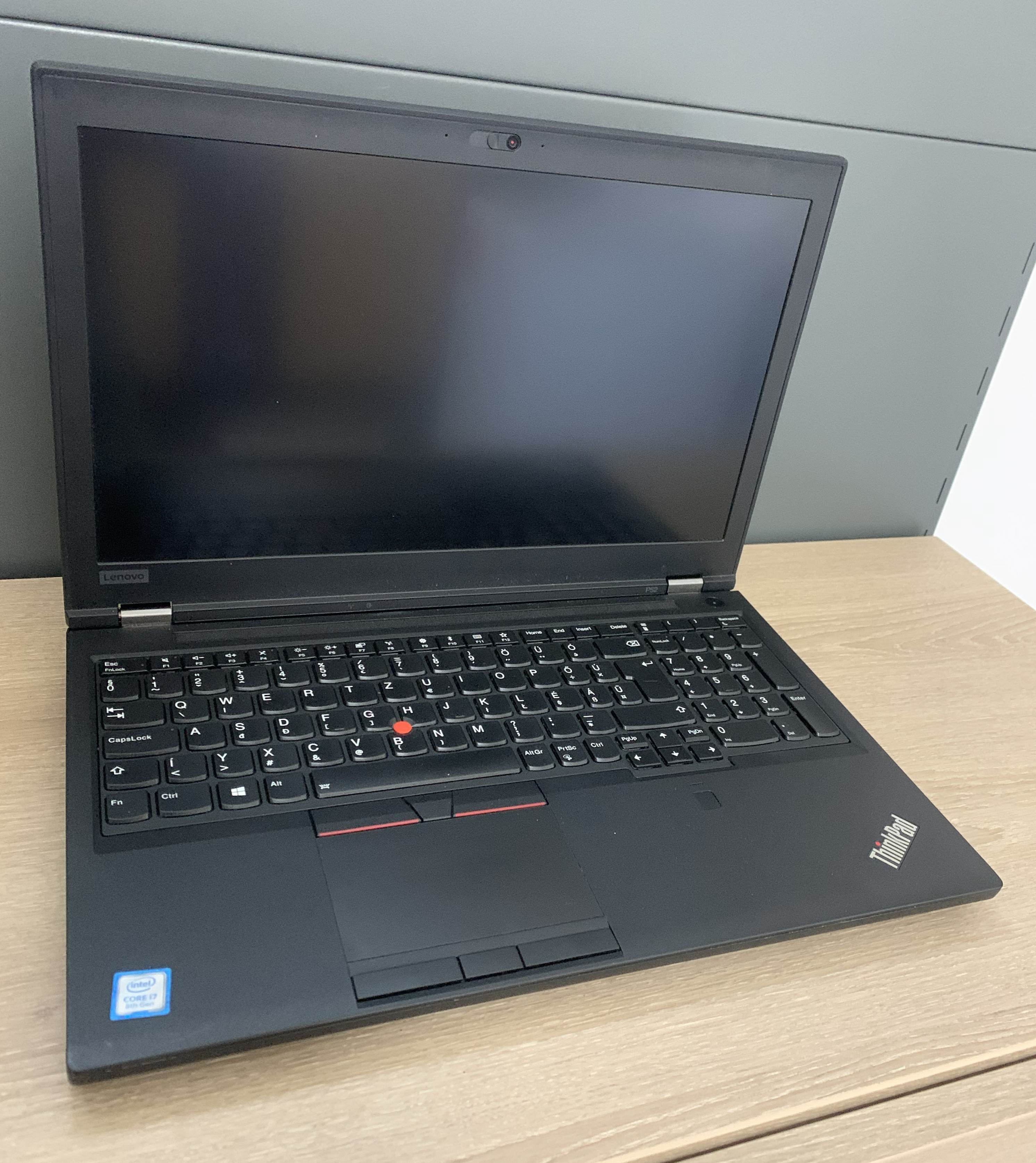 Lenovo Thinkpad P52 i7-8750H 32GB DDR 512GB M.2 SSD P1000 4GB CAM W11 B-Ware8