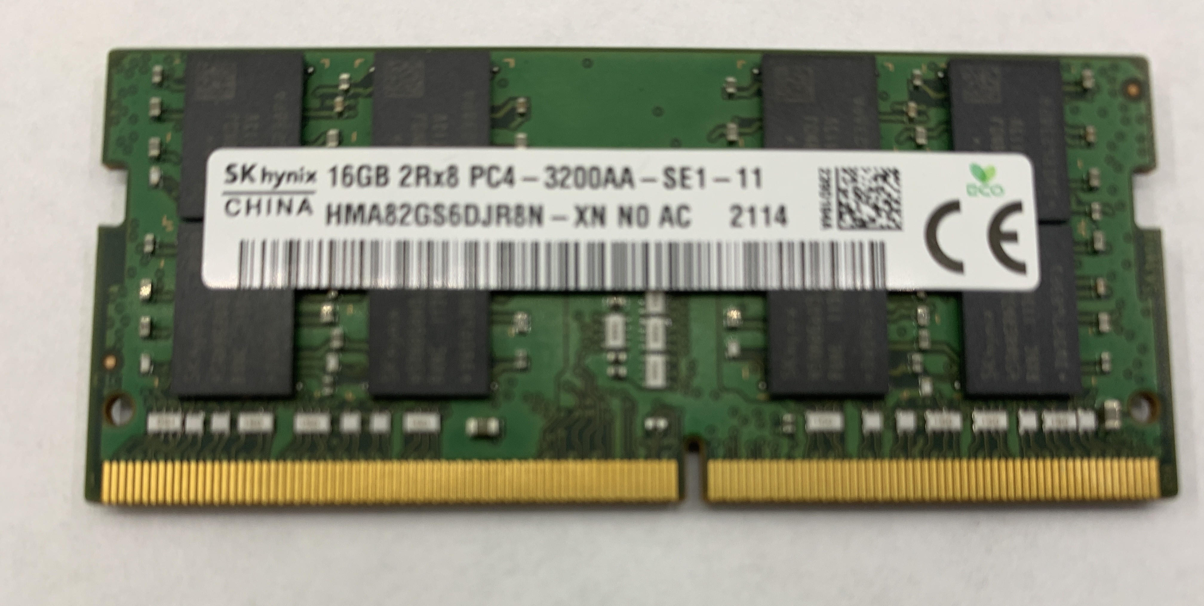 SK hynix 16GB DDR4 SODIMM 2Rx8 PC4-3200AA HMA82GS6DJR8N für Notebook Nr.7