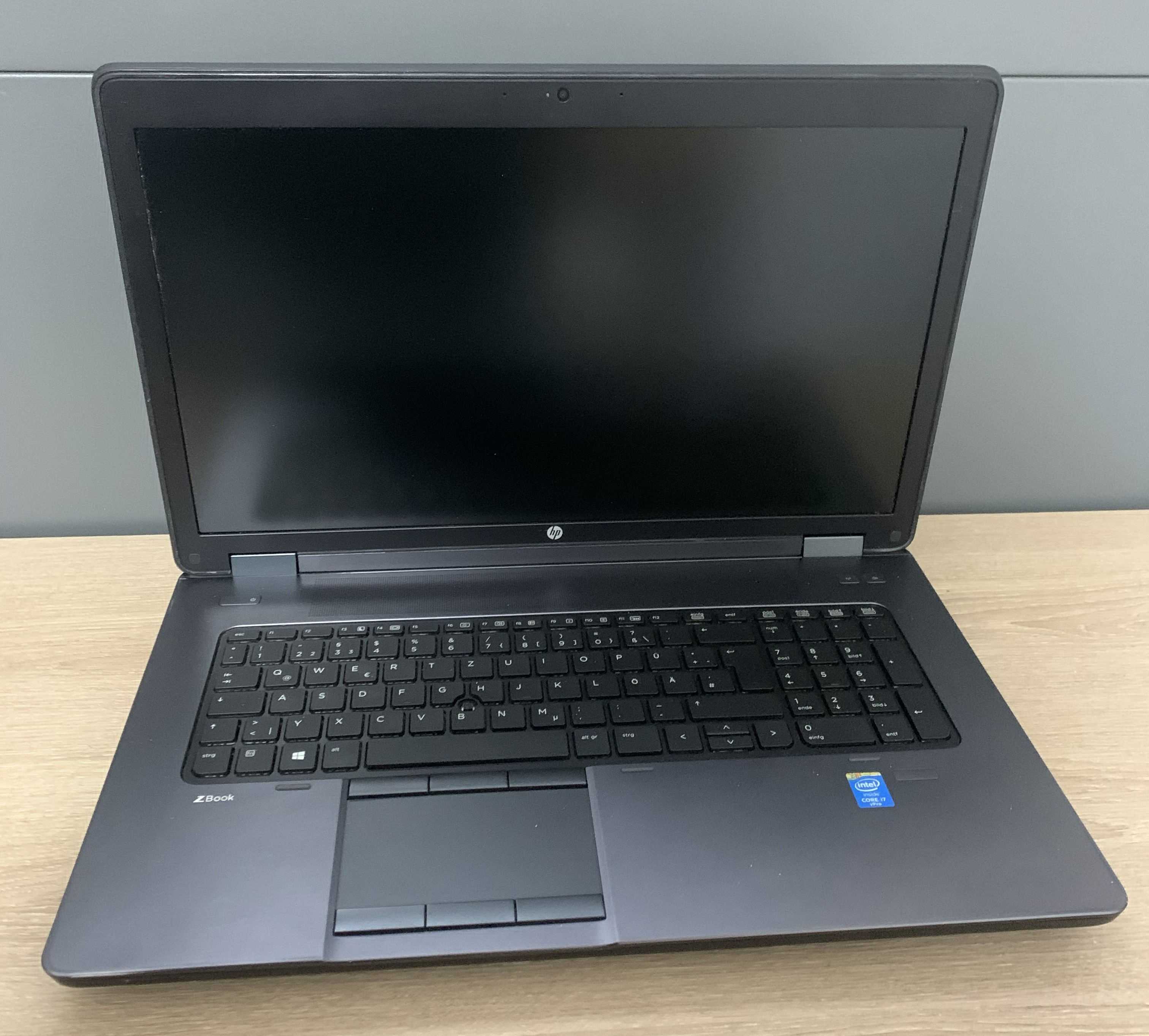 HP ZBook 17 G2 i7-4810MQ 16GB DDR  K3100M 4GB CAM ohne Festplatte B-Ware1