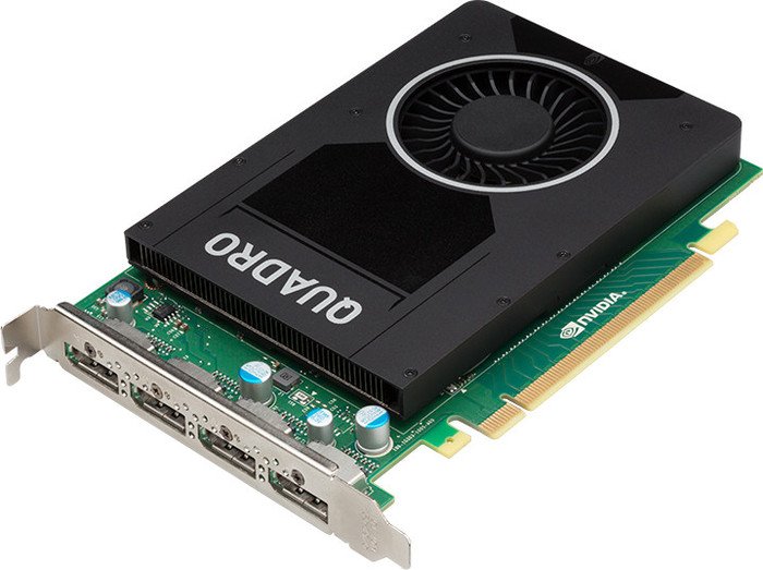 Nvidia QUADRO M2000 Grafikkarte 4GB GDDR5 PCI-E 3.0 4xDisplayport