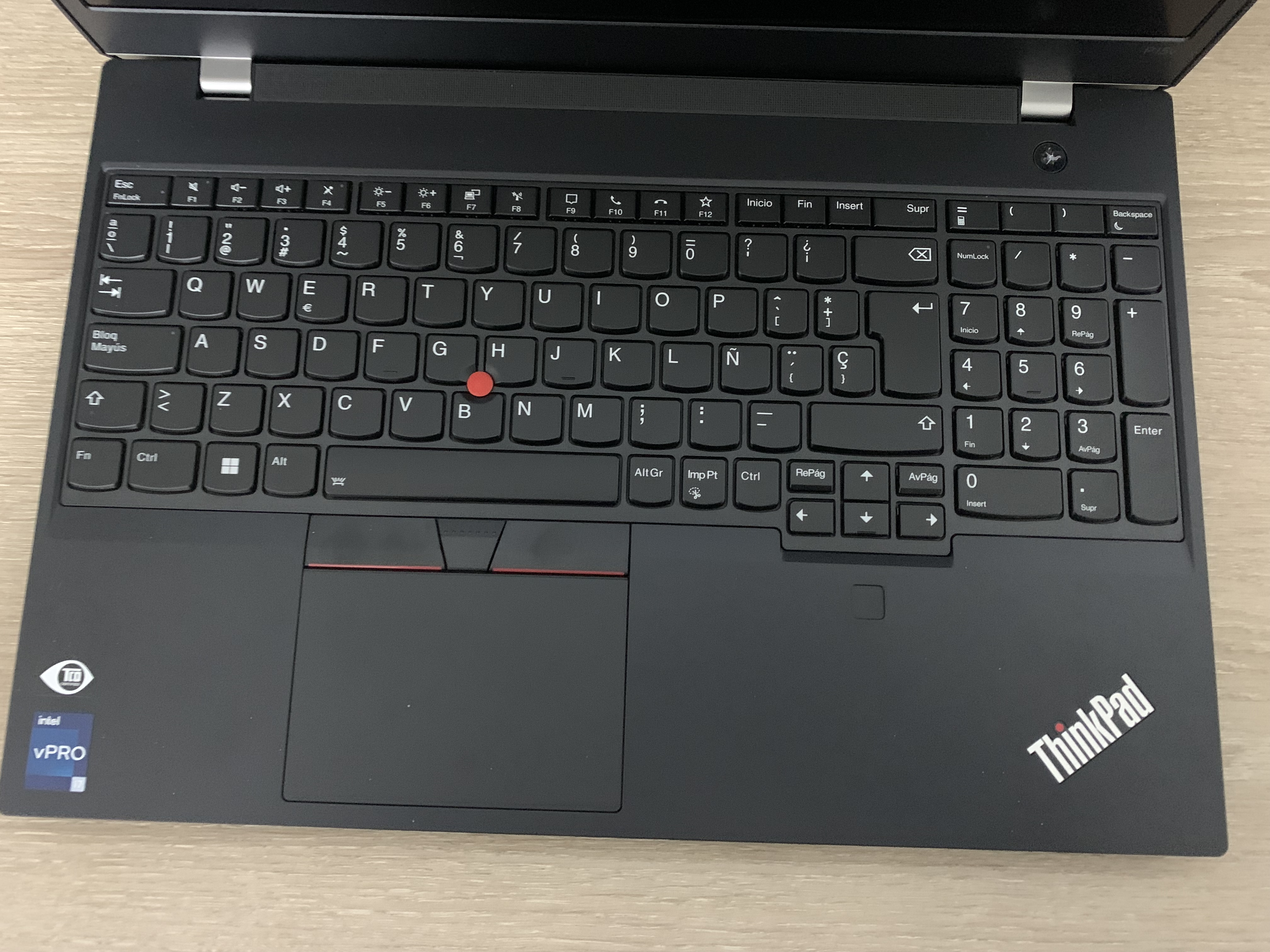 Thinkpad P15v G3 Touch i7-12800H vPro 64GB 1TB NVMe RTX A2000 Spanisch W11 A2