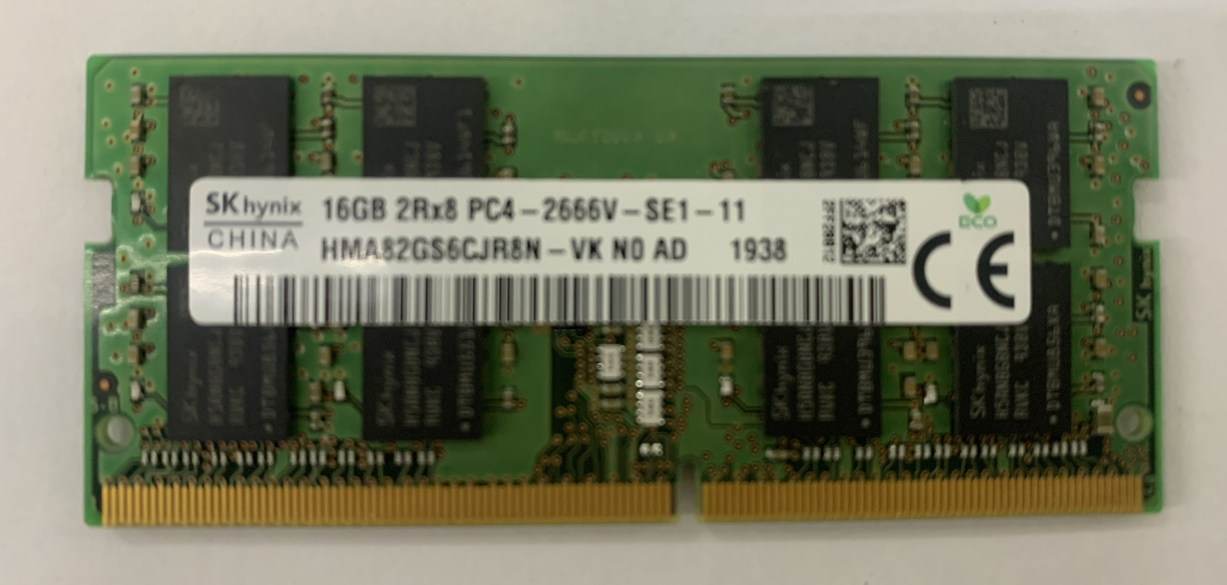 SK hynix 16GB DDR4 SDRAM 2Rx8 PC4-2666V HMA82GS6CJR8N-VK für Notebook Nr.3