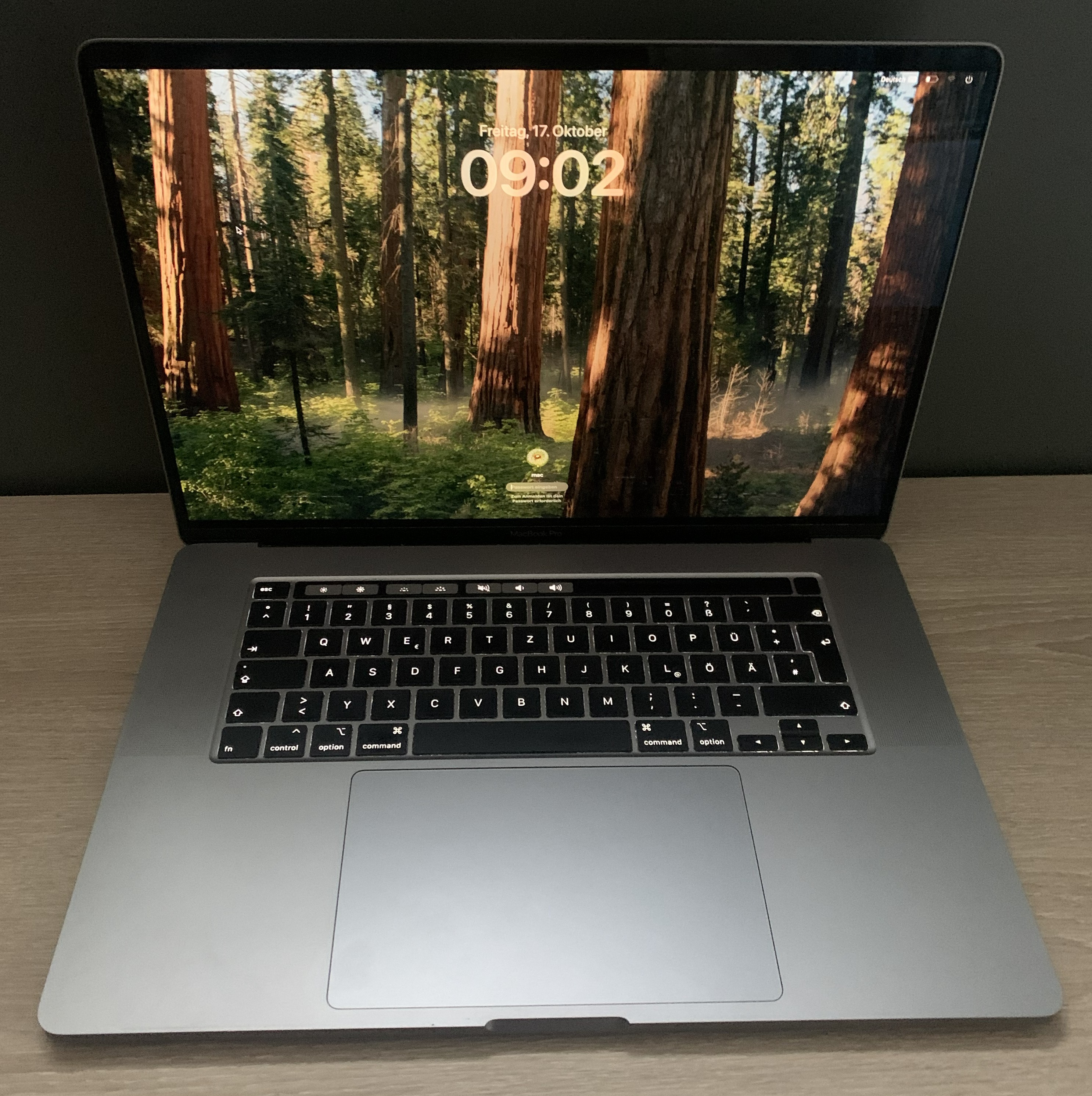 MacBook Pro A2141 16" i7-9750H 16GB DDR 512GB NVMe Radeon 5300 macOS B-Ware9