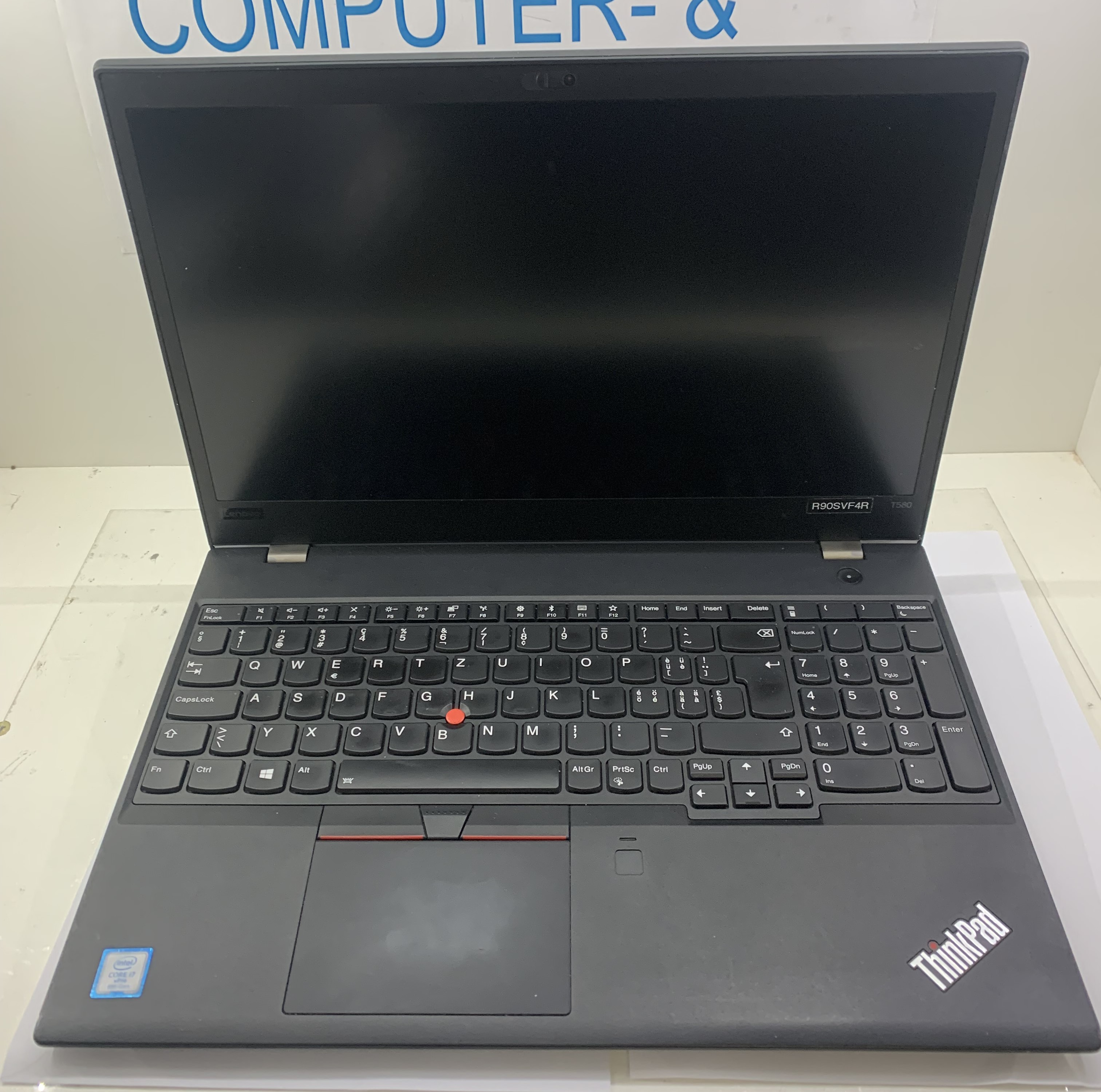 Lenovo ThinkPad T580 i7-8650U 32GB DDR 1TB M.2 SSD Geforce MX150 CAM W11 A9