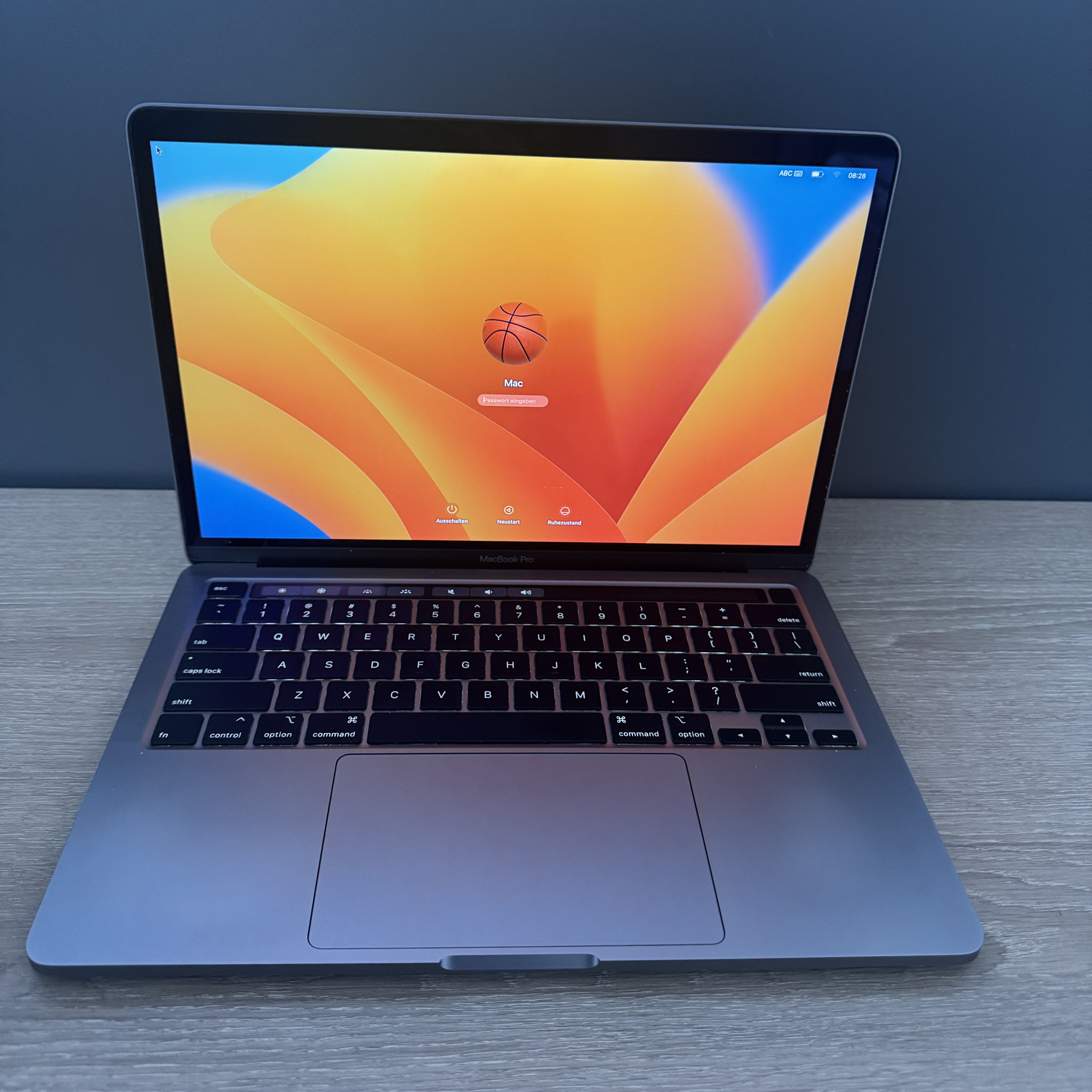MacBook Pro A2251 Touchbar i5-1038NG7 16GB 512GB NVMe Iris Plus macOS A-Ware3