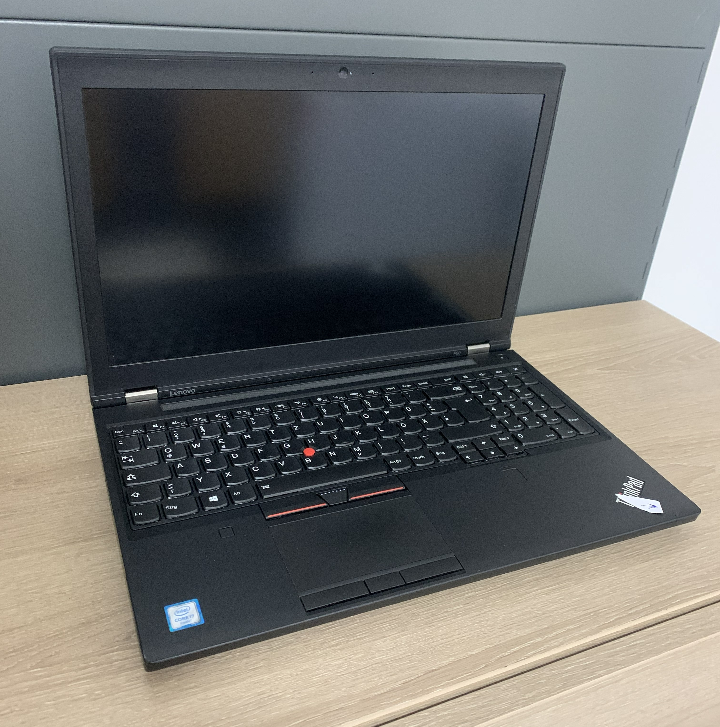 Lenovo Thinkpad P50 i7-6700HQ 16GB DDR 512GB M.2 SSD M1000M CAM W10 B-Ware25