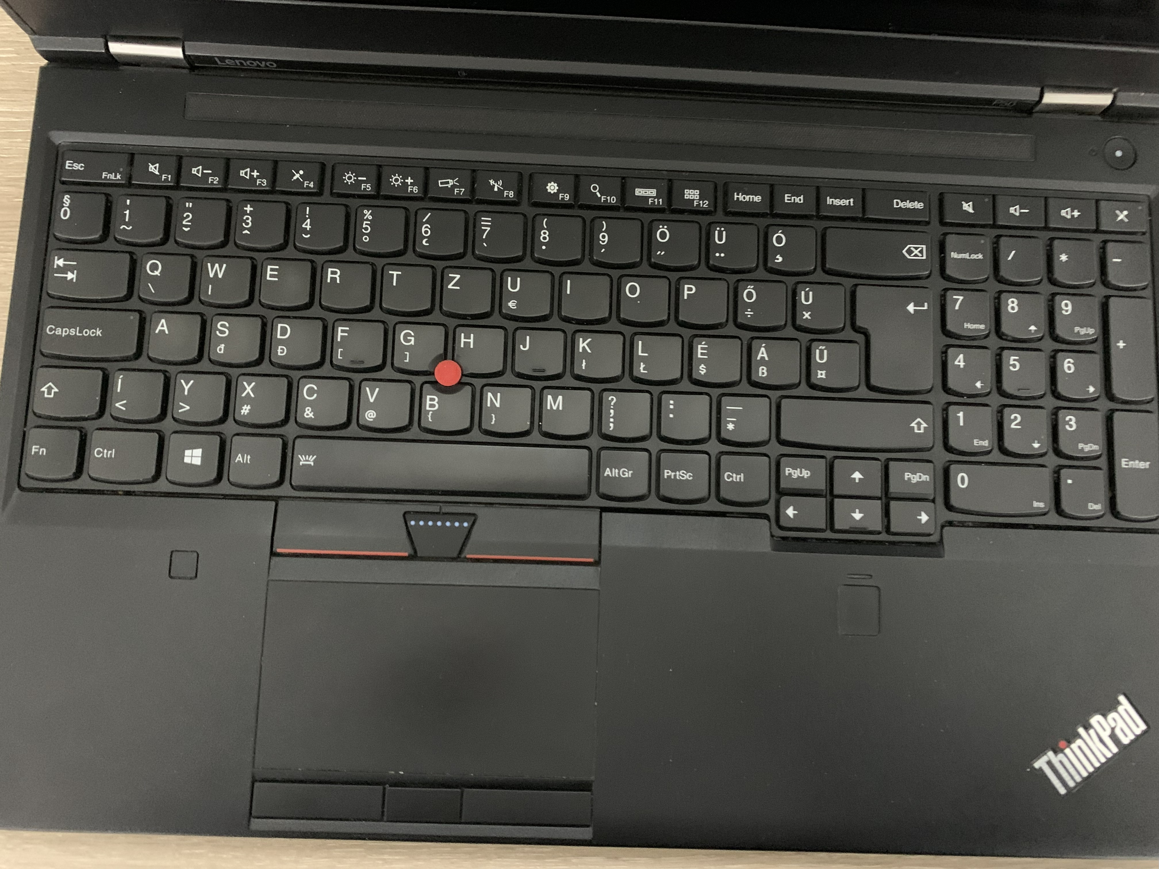 Lenovo Thinkpad P50 i7-6700HQ 16GB DDR 512GB M.2 SSD M1000M CAM W10 A-Ware19