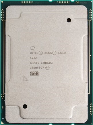  Intel Xeon Gold 5222 CPU Prozessor 4x 3,80GHz,Threads 8 ,Cache 16.5 ,FCLGA3647