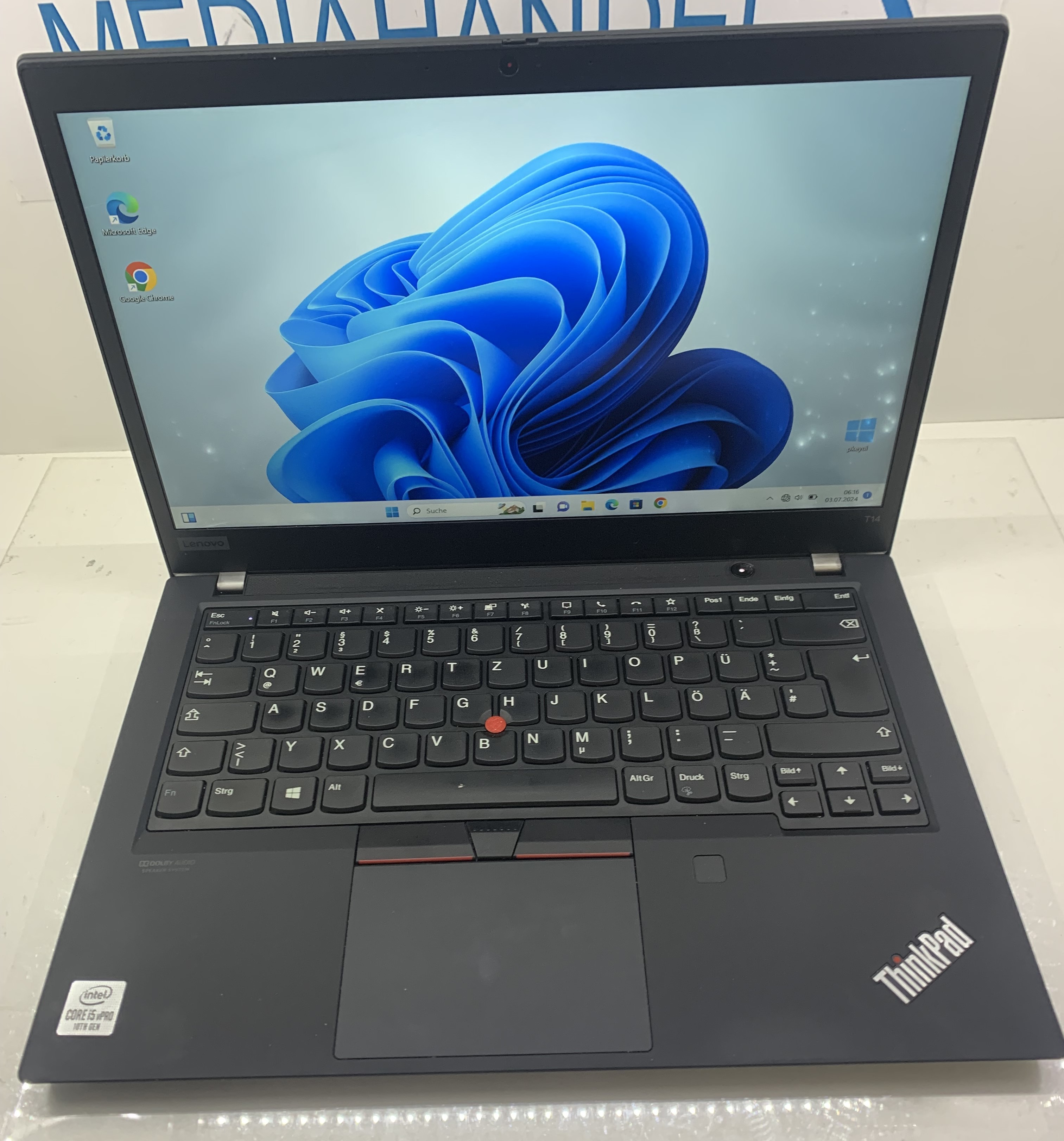 Lenovo ThinkPad T14 Gen.1  i5-10310U 16GB DDR 256GB M.2 SSD Full HD CAM W11 C4