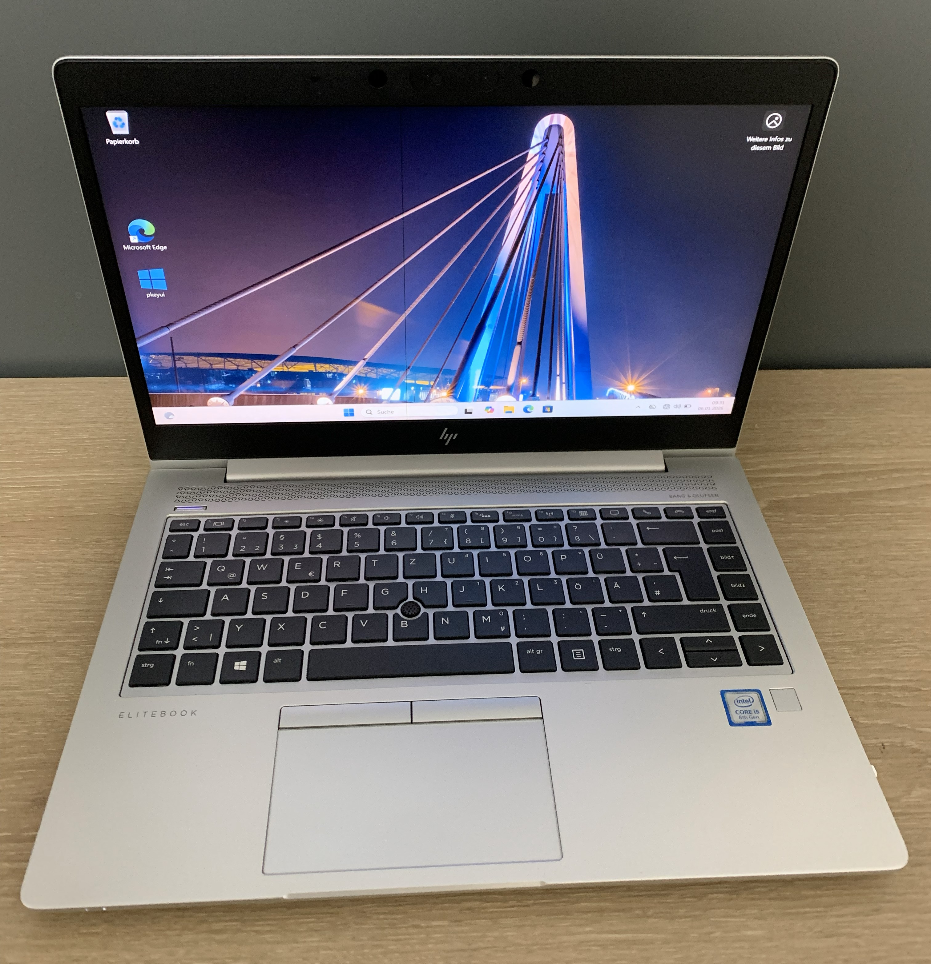 HP Elitebook 840 G6 i5-8265U 16GB DDR 256GB M.2 SSD Full HD CAM W11 B-Ware3