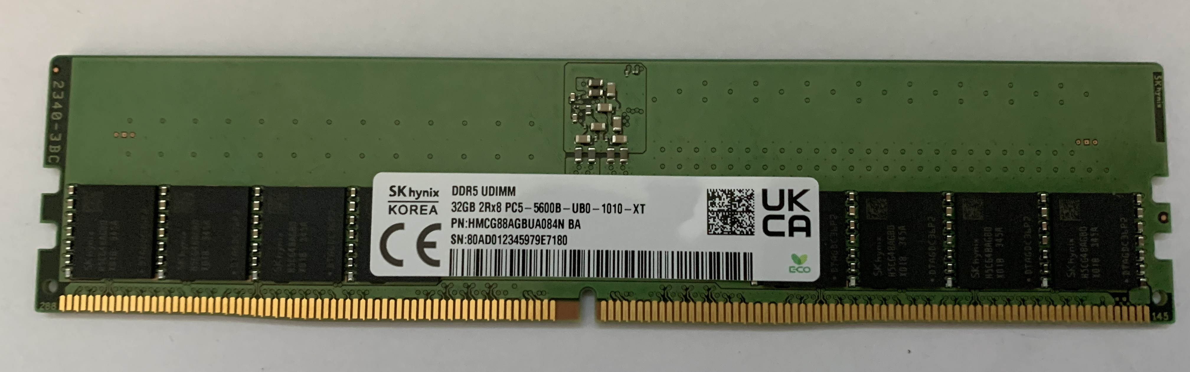 SK hynix 32GB DDR5 UDIMM 2Rx8 PC5-5600BUBO-1010-XT HMCG88AGBUA084N Nr.27