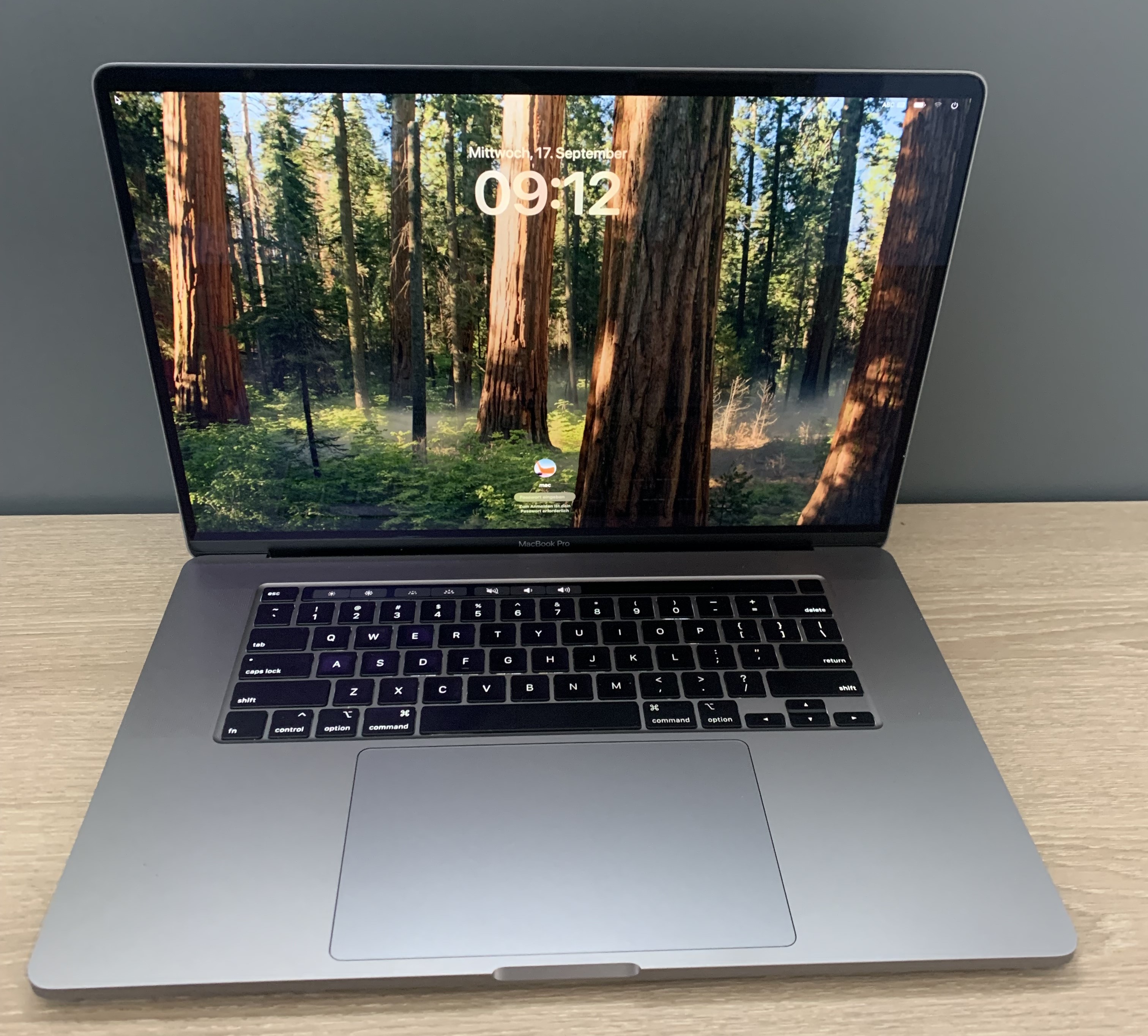 MacBook Pro 16" A2141 i9-9880H 32GB DDR 1TB NVMe Radeon Pro 5500M macOS A-Ware31
