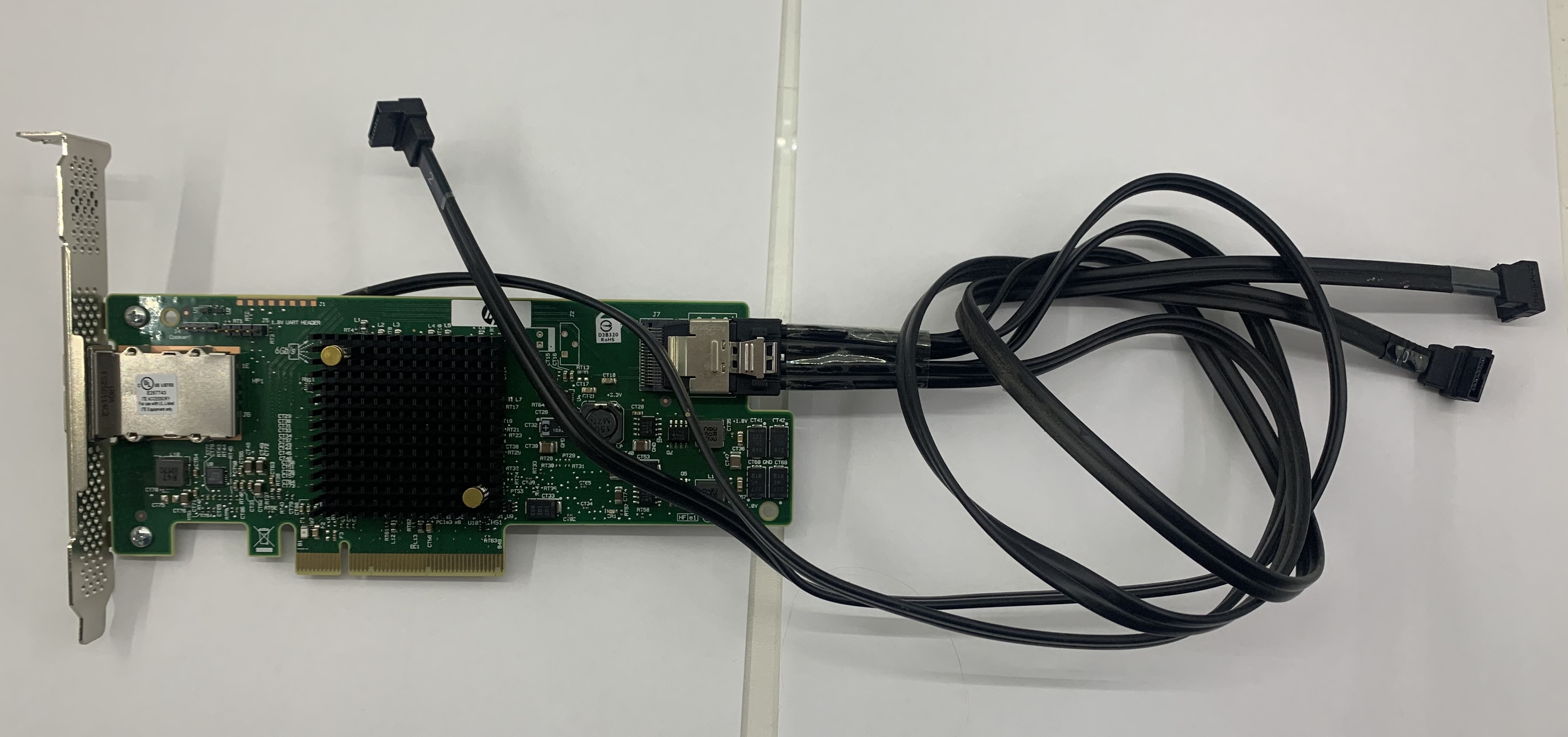 HP Raid Controller SAS9217-4i4e SAS SATA  mit Kabel  6Gb/s PCIe x8 792099-001