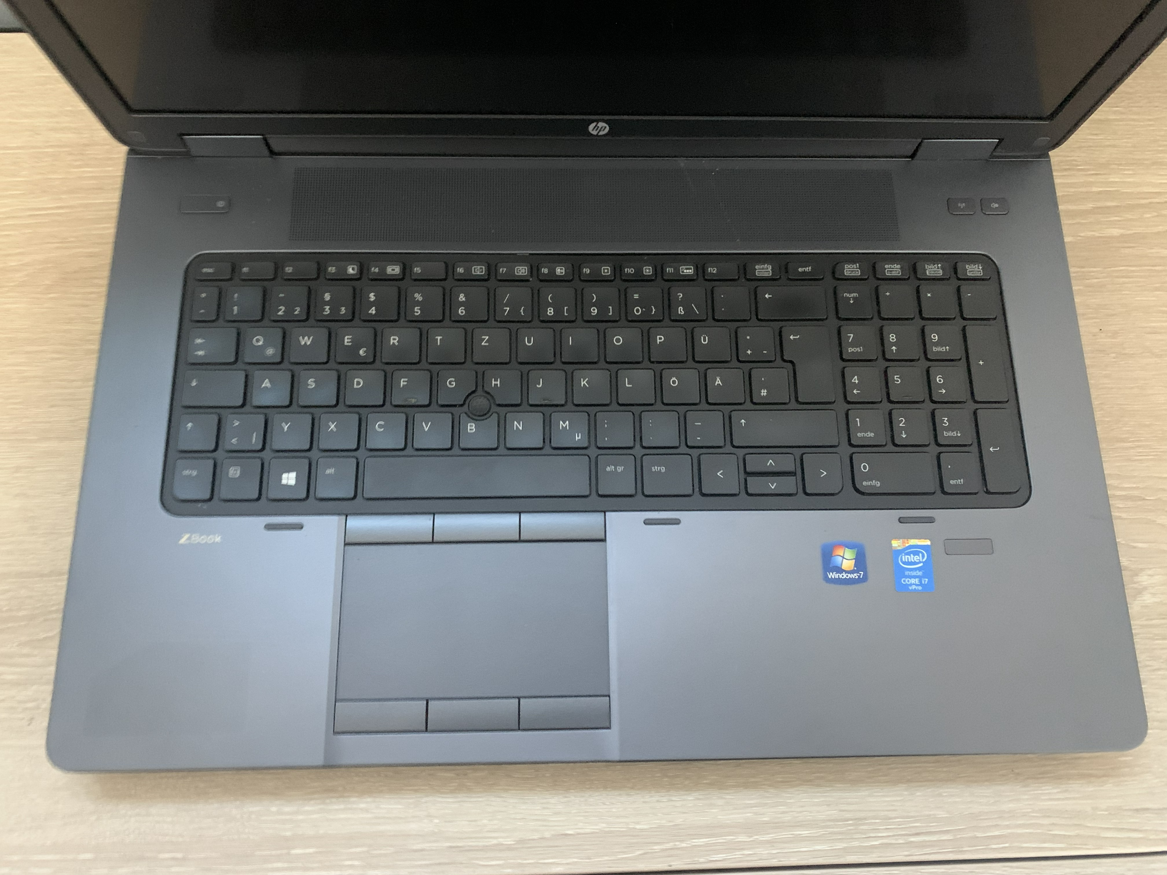 HP ZBook 17 G1 i7-4600M 2,90GHz 8GB DDR 256GB SSD K4100M 4GB CAM 0 B-Ware5