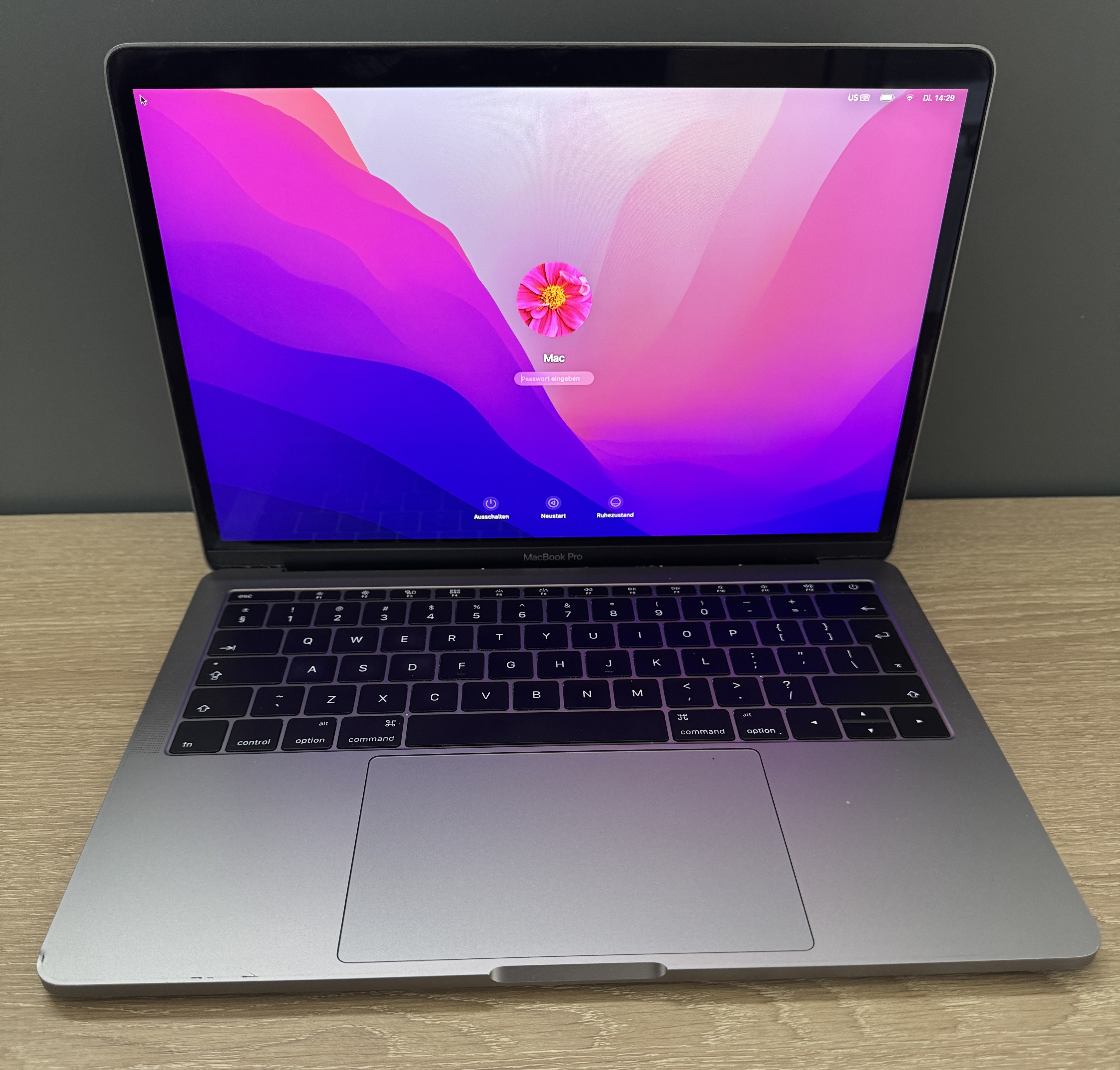 MacBook Pro A1708 13,3" i7-6660U 16GB DDR 512GB NVMe Iris 540 macOS B-Ware16