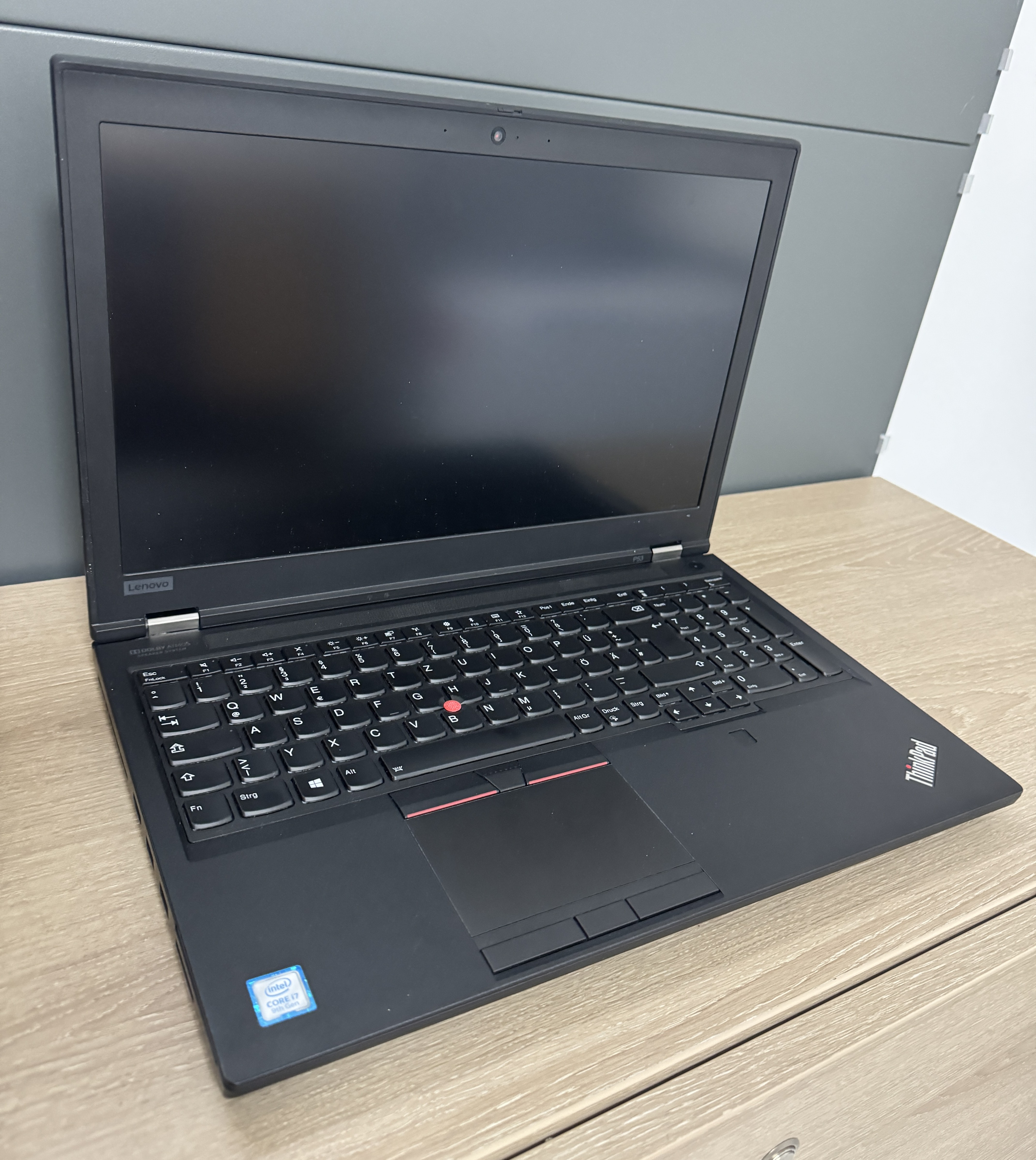 Lenovo Thinkpad P53 i7-9750H 32GB DDR 512GB M.2 SSD T1000 4GB CAM W11 B-Ware