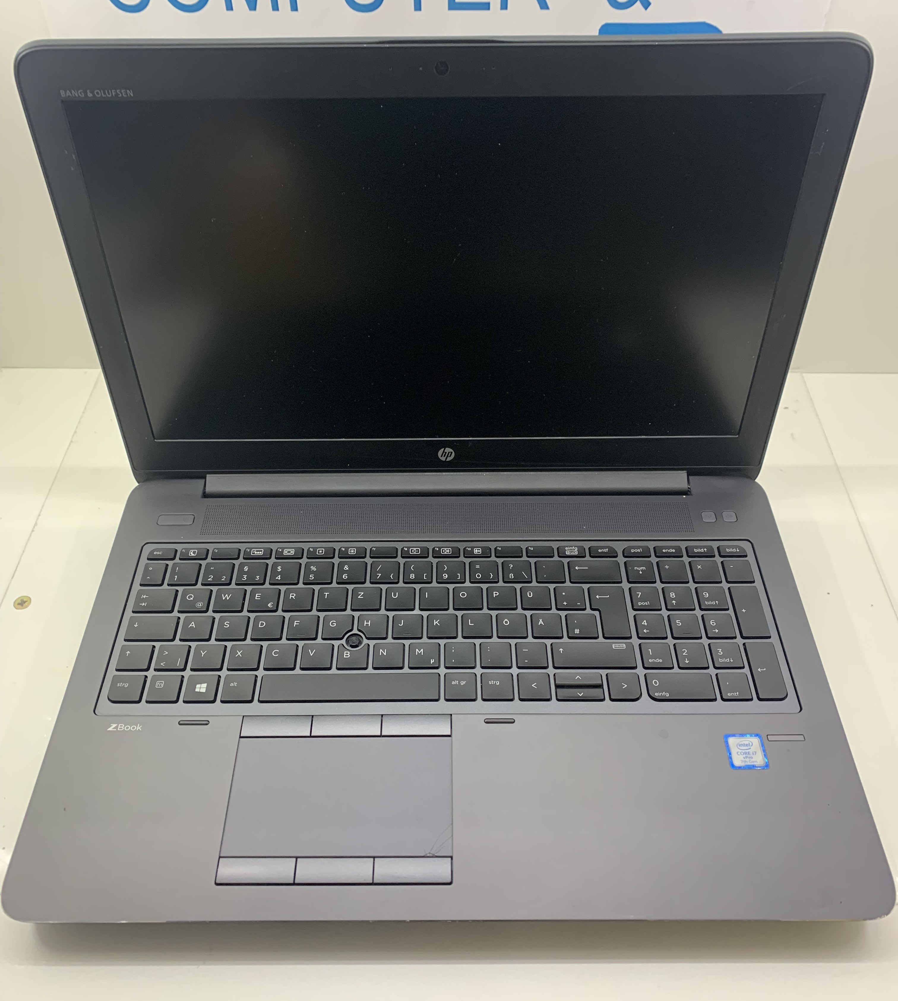 HP ZBook 15 G4 i7-7820HQ 2,90GHz 32GB DDR 512GB M.2 SSD M2200 CAM10 B32