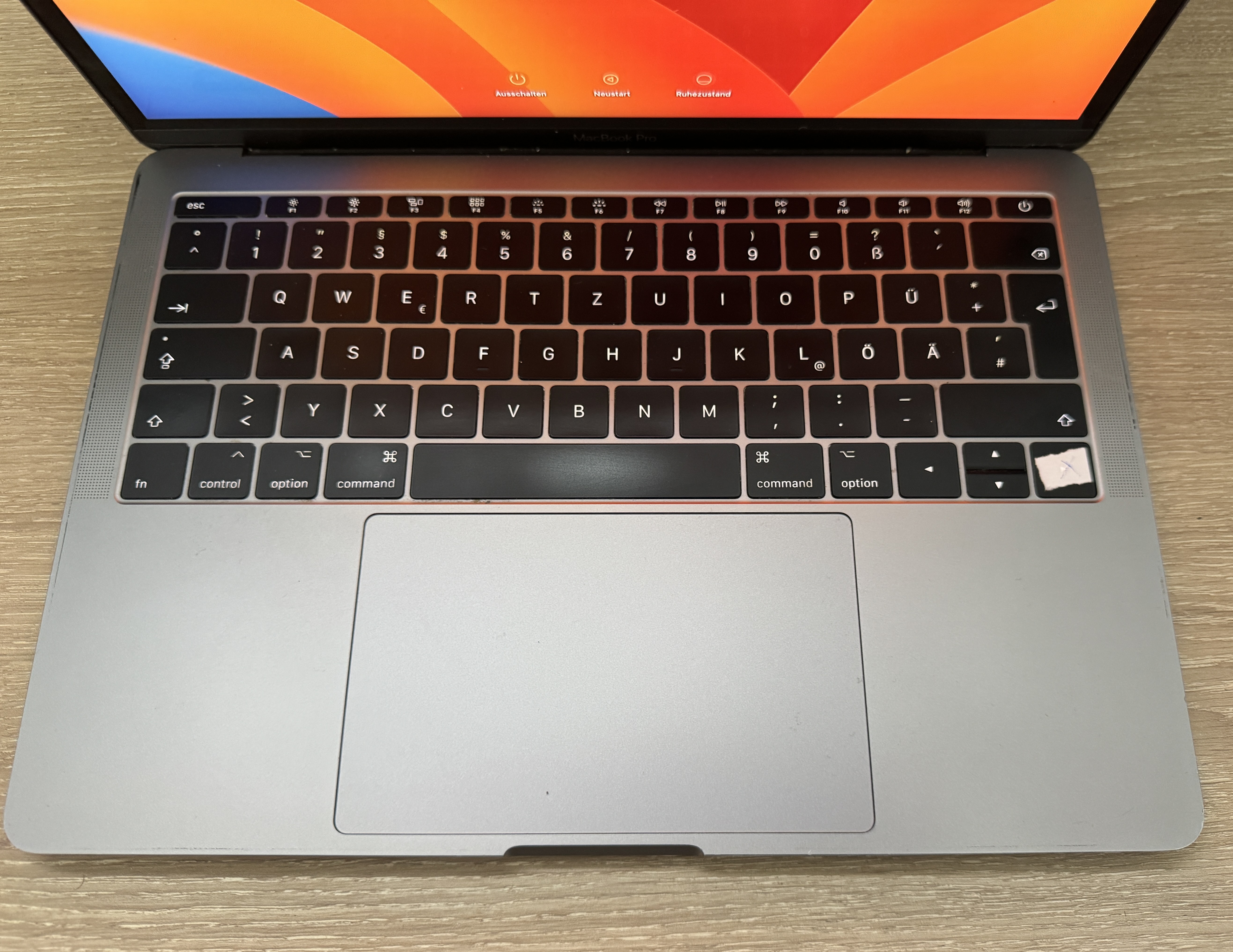 MacBook Pro A1708 13,3"  i5-7360U 8GB DDR 256GB NVMe Iris 640 macOS B-Ware19