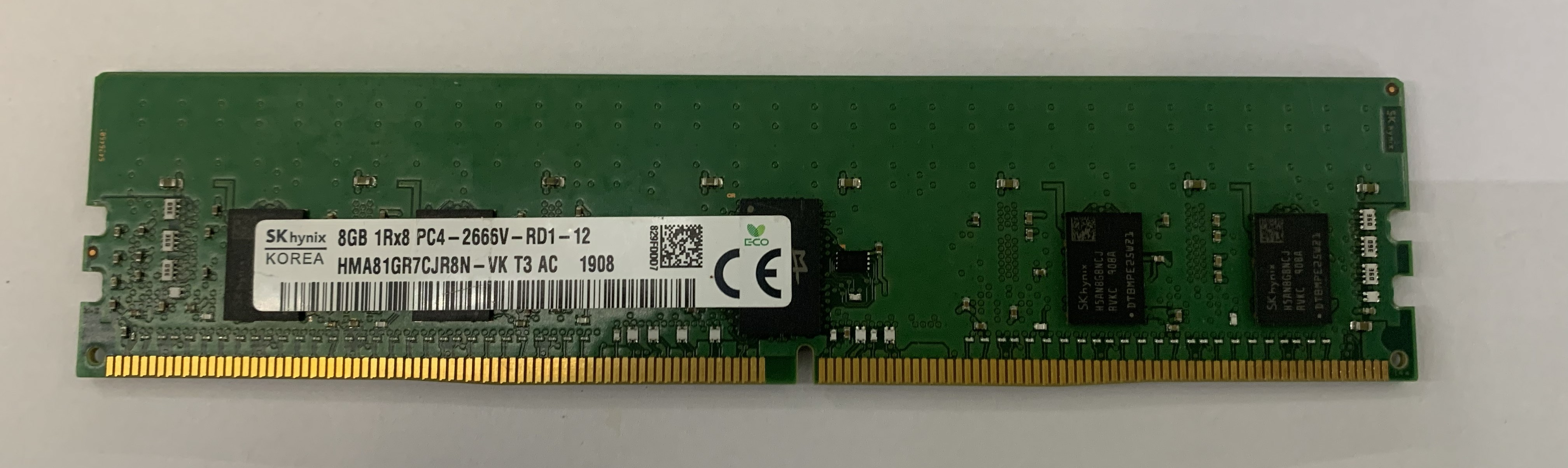 SK hynix 8GB DDR4 RAM 1Rx8 PC4-2666V-RD1-12 HMA81GR7CJR8N für Desktop Nr.10