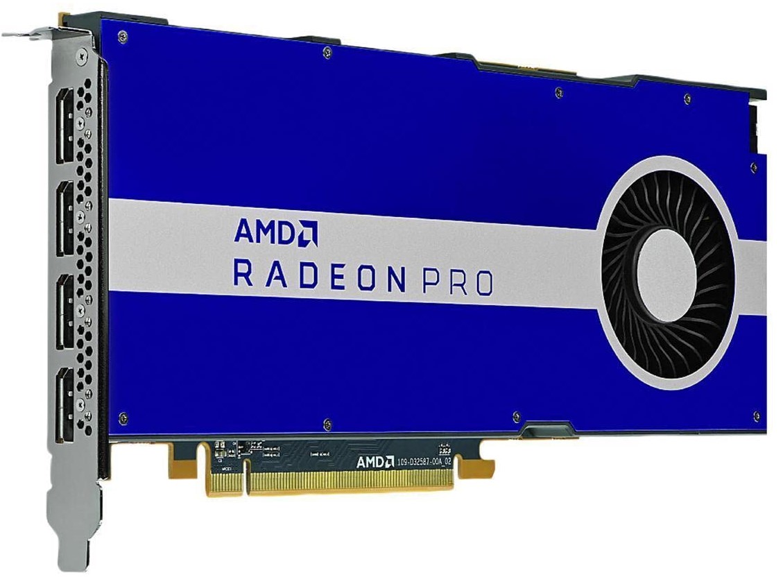 AMD Radeon Pro W5500 Grafikkarte 8GB GDDR6 4x Displayport PCI-Express 4.0 x16