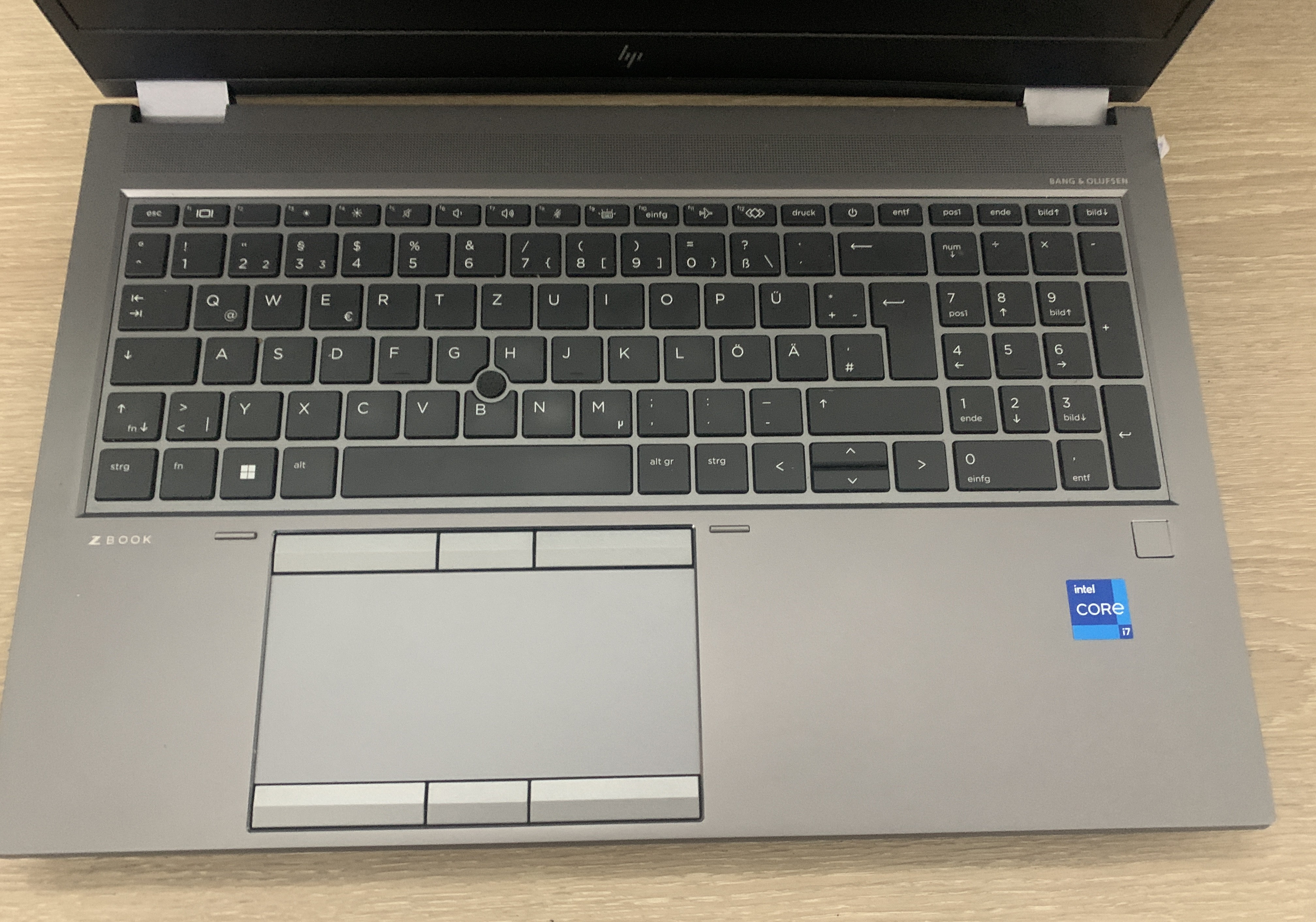 HP ZBook Fury 15,6 G8 i7-11850H 16GB DDR 512GB M.2 SSD RTX A2000 4GB W11 B-Ware4