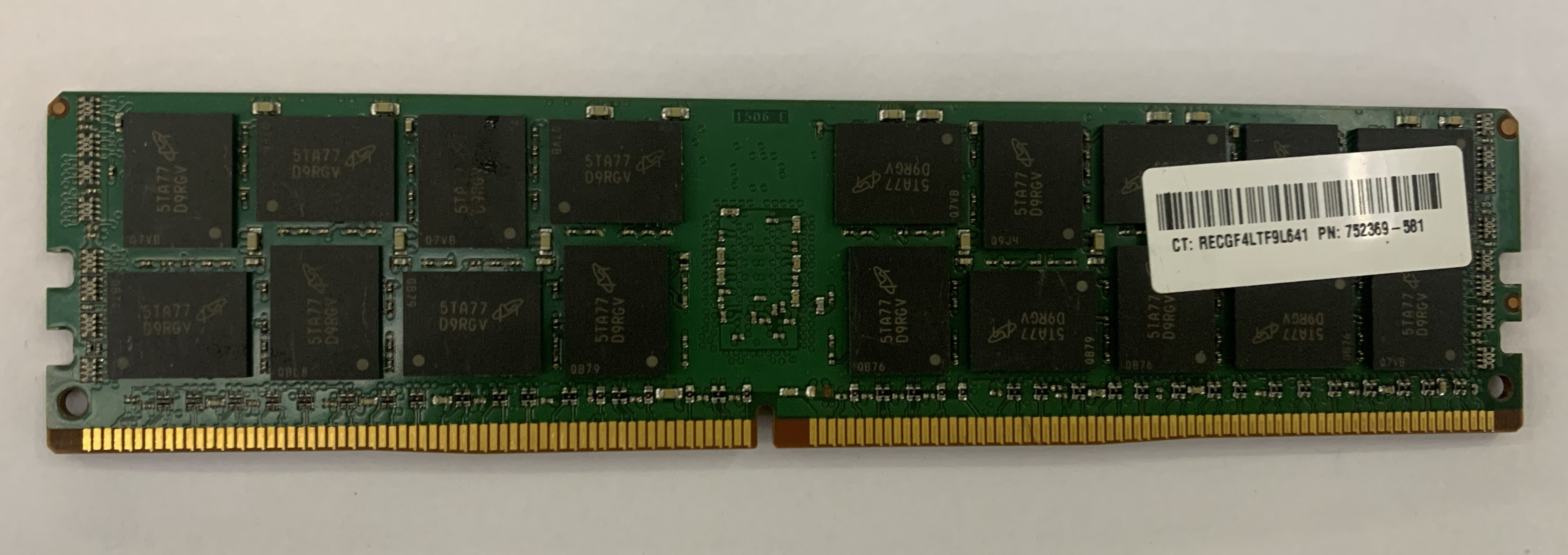 Micron 16GB DDR4 SDRAM 2RX4 PC4-2133P-RB0-10  MTA36ASF2G72PZ  für Desktop Nr.23