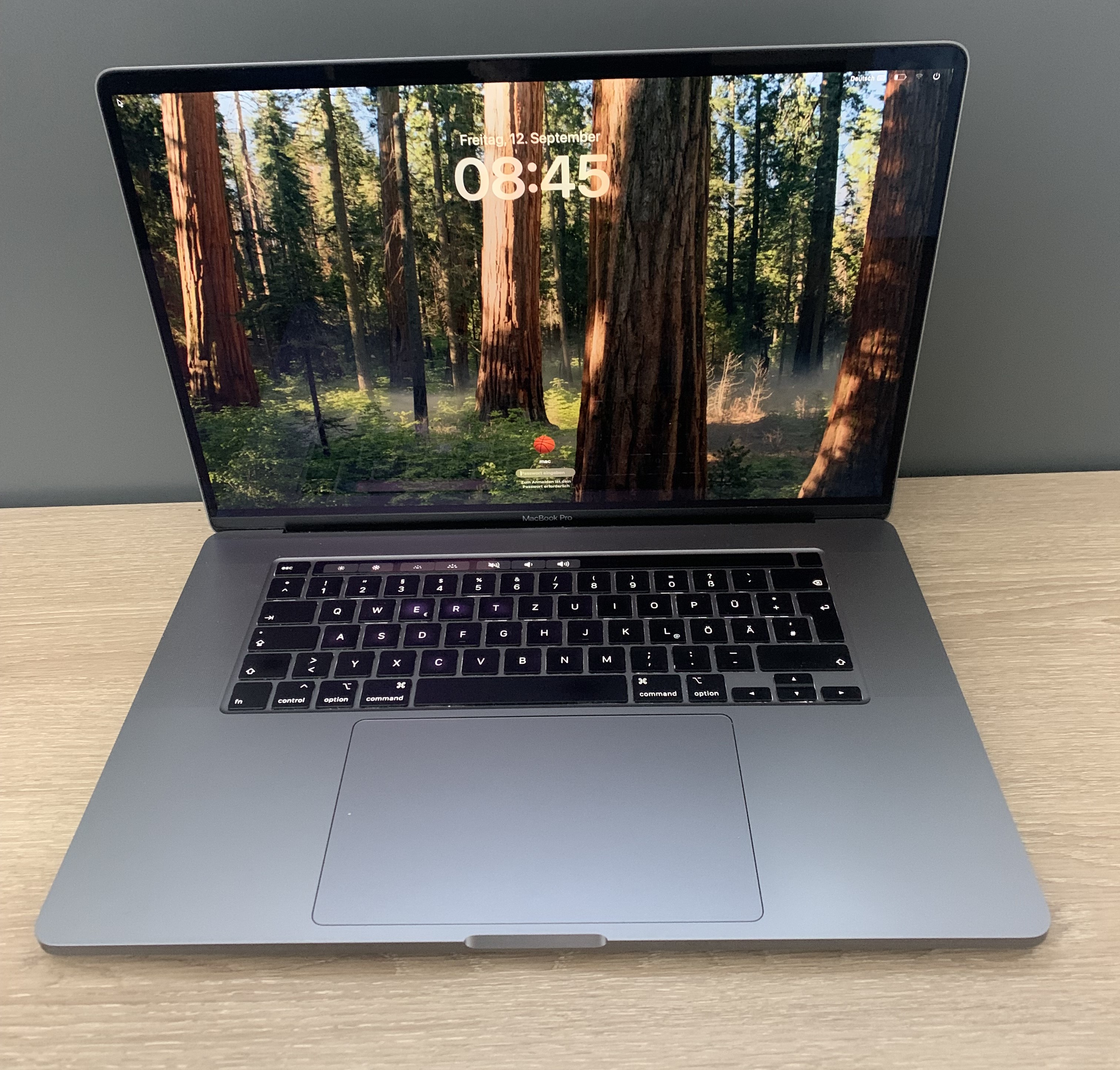 MacBook Pro 16" A2141 i9-9880H 32GB DDR 1TB NVMe Radeon Pro 5500M macOS B-Ware30