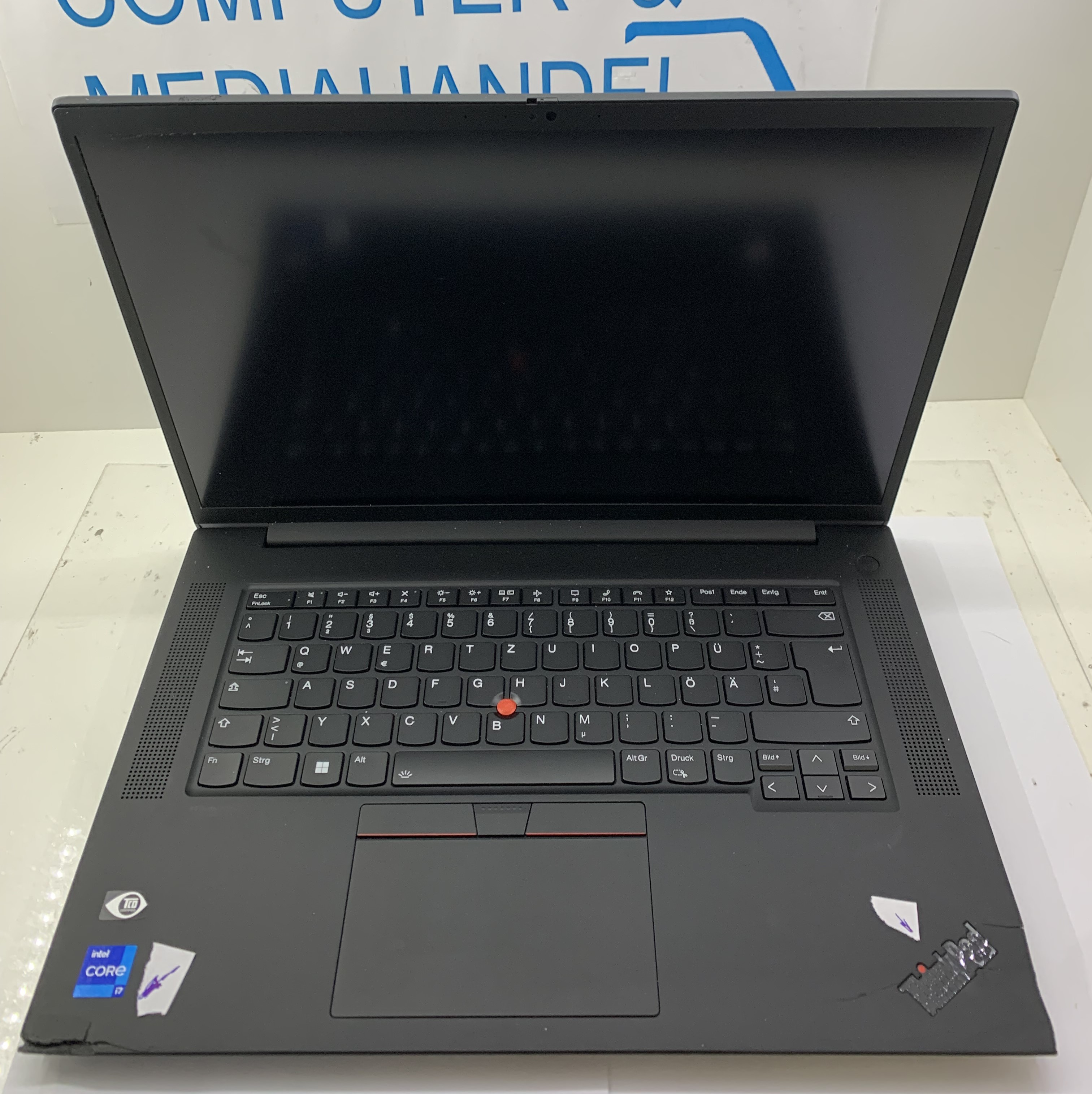 Thinkpad P1 G5 i7-12700H 32GB 512GB M.2 SSD RTX A2000 8GB W11  Biospassword3